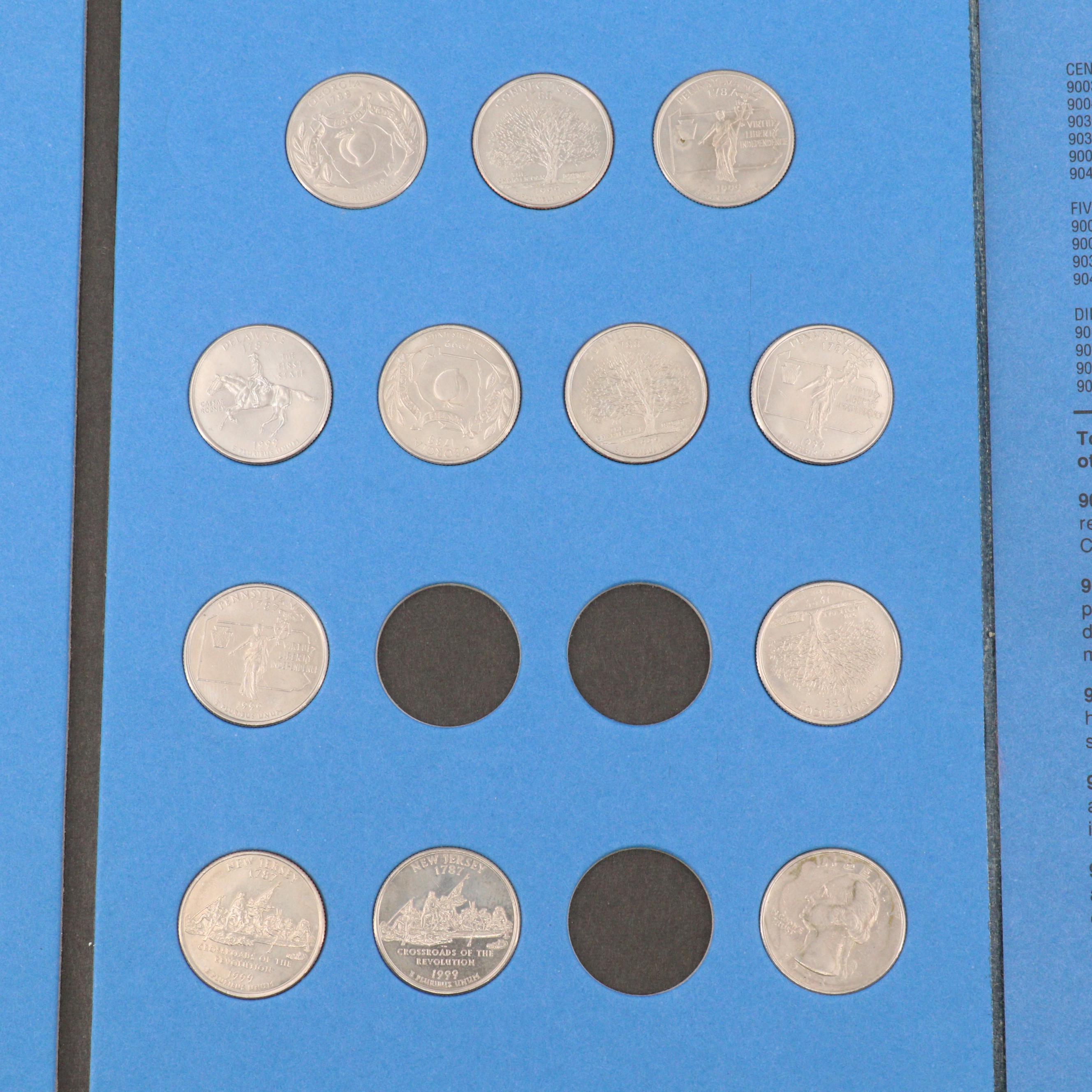 Twelve Binders of Modern U.S. Coinage