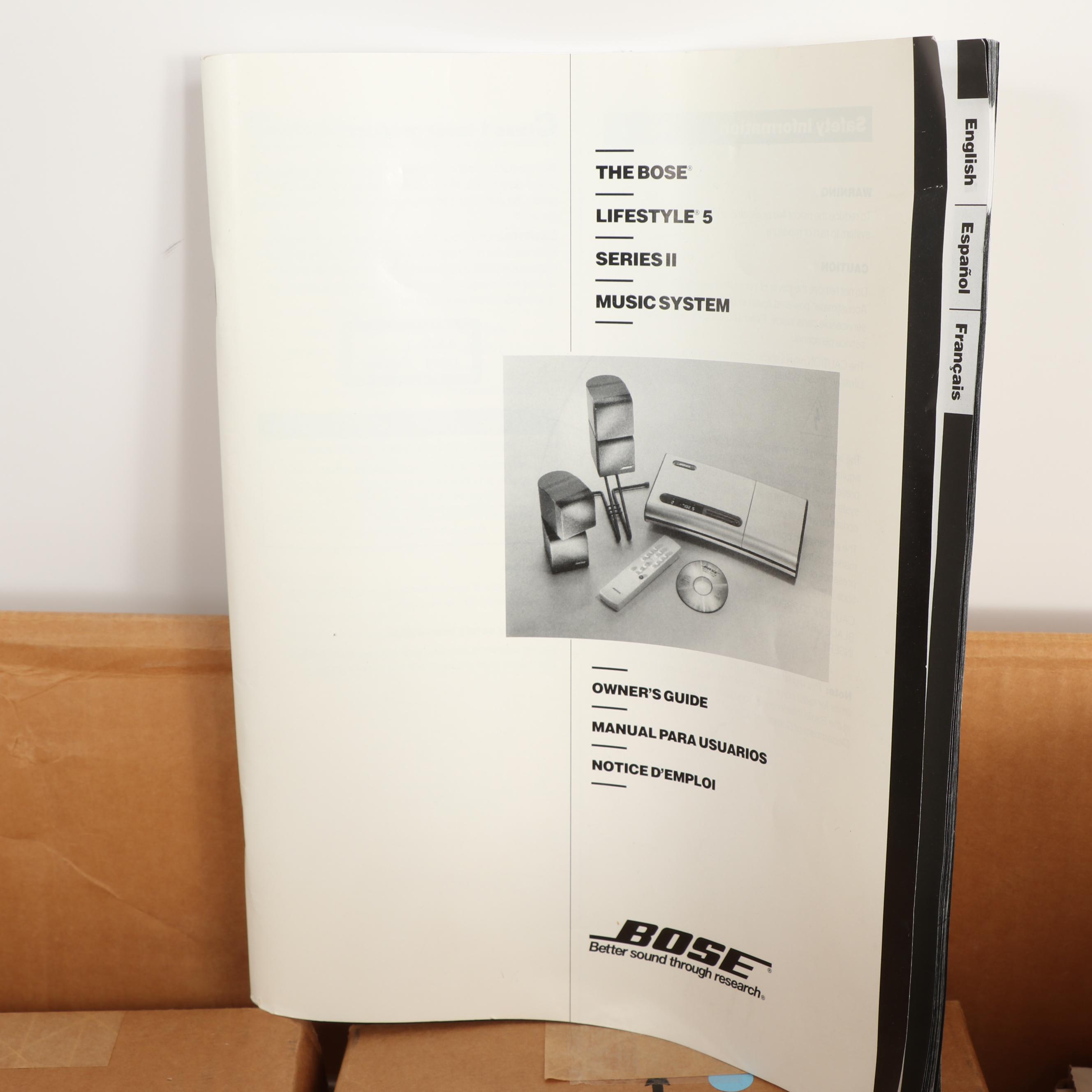 Bose Lifestyle 5 Series II Music System