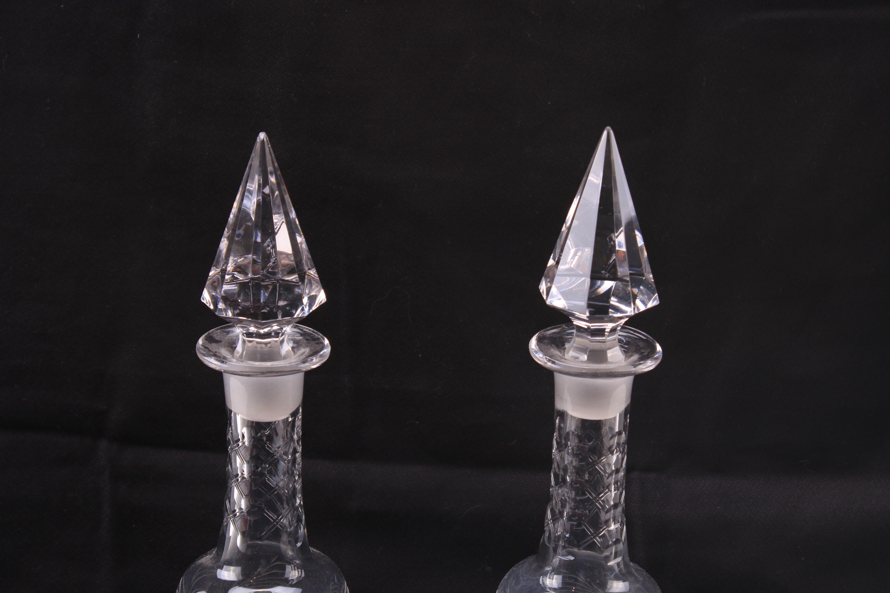 Glass Antique Decanters