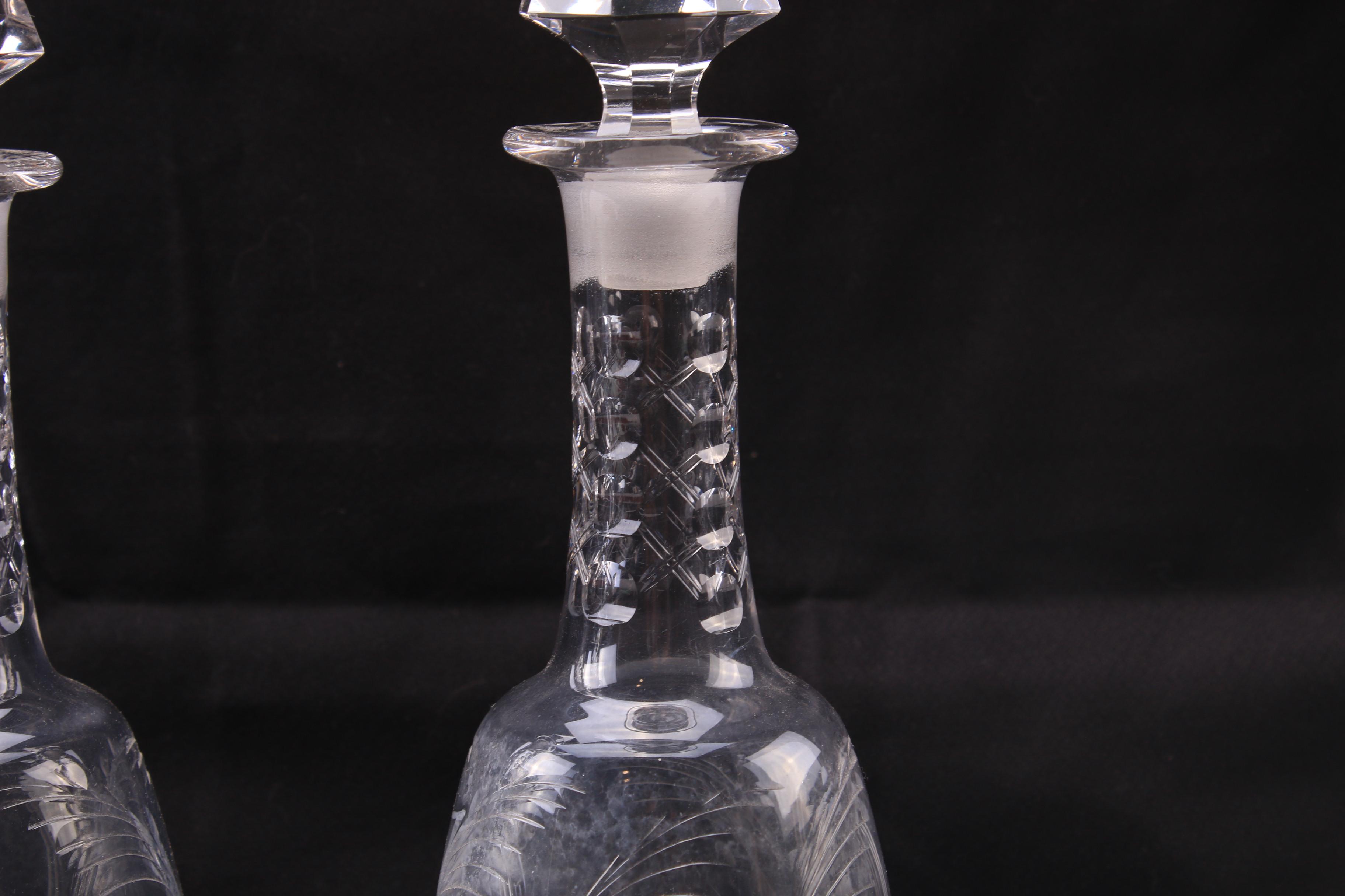 Glass Antique Decanters