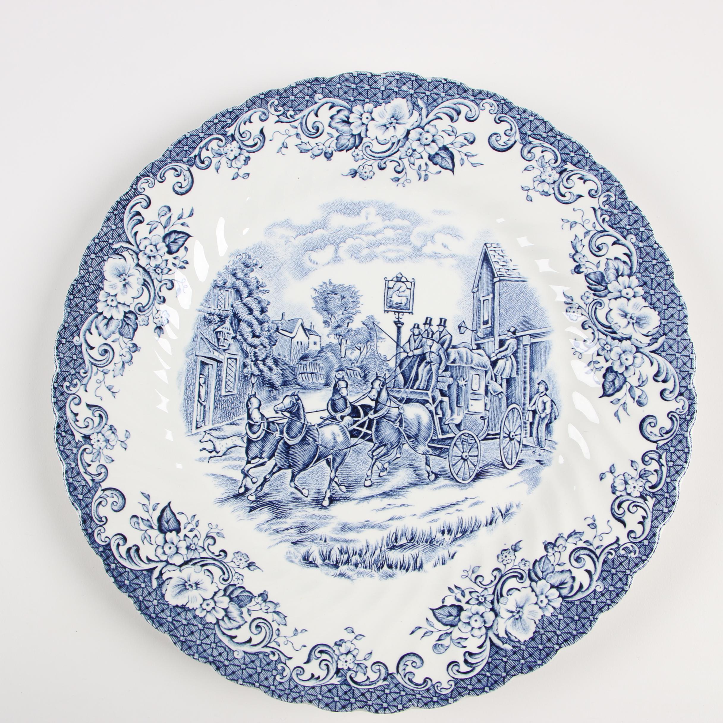 Johnson Brothers Ironstone Dinnerware "Coaching Scenes"