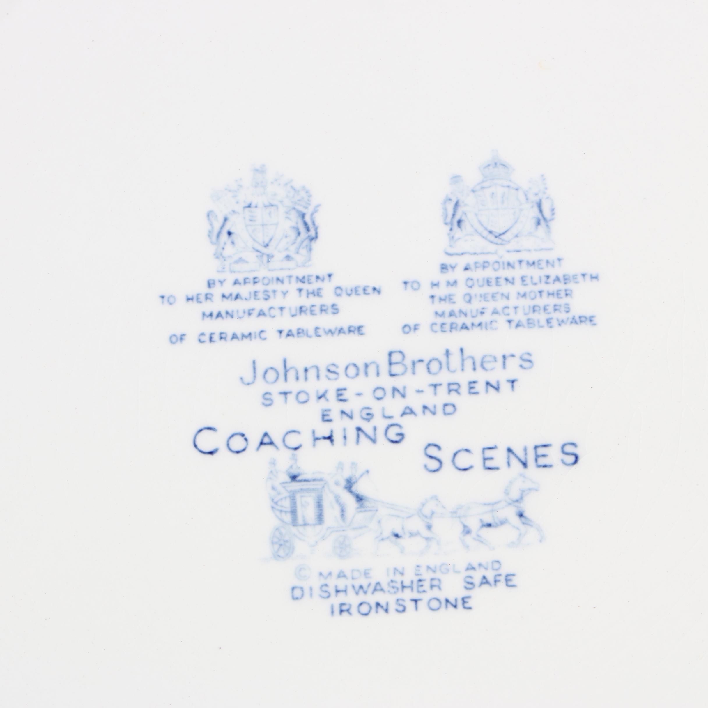 Johnson Brothers Ironstone Dinnerware "Coaching Scenes"