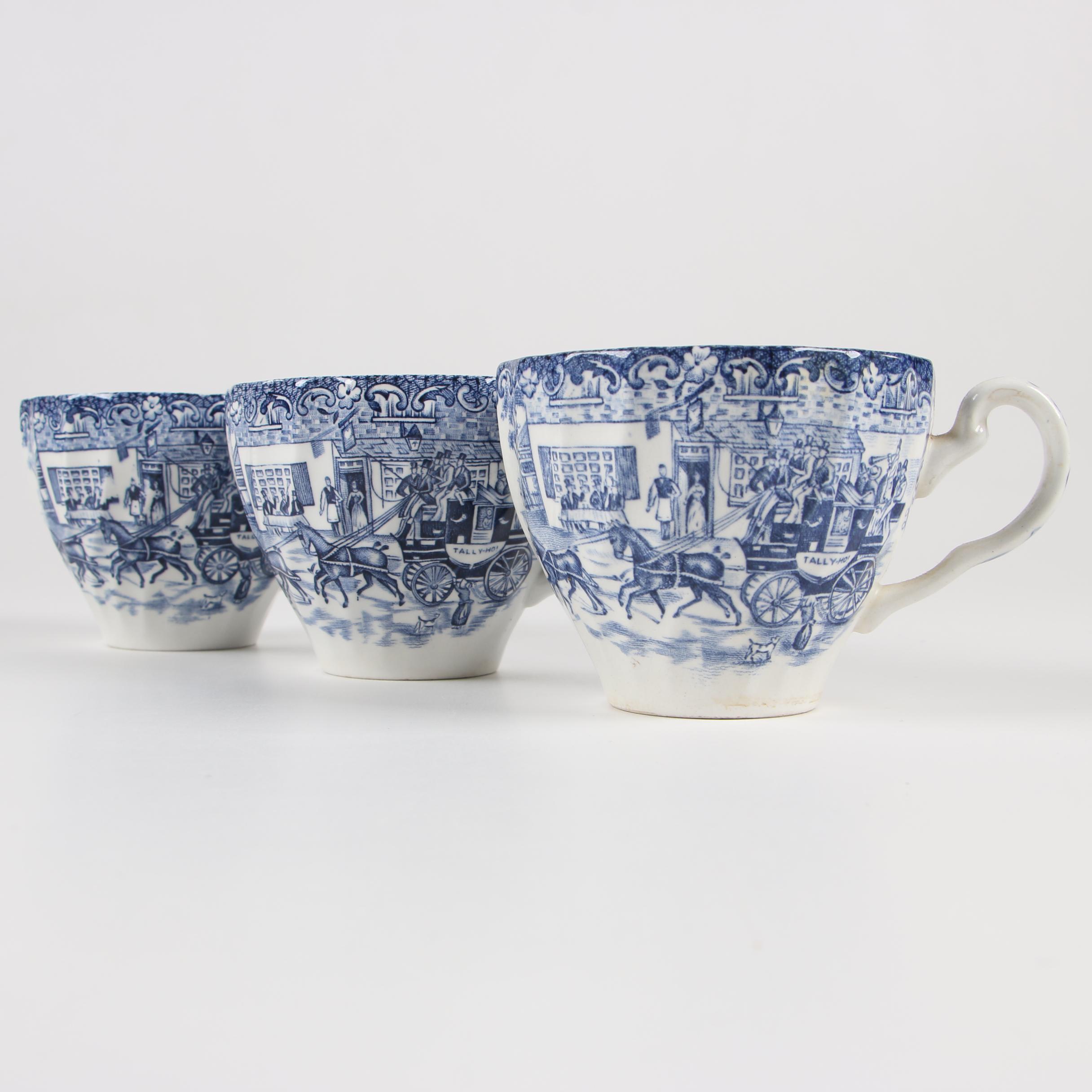 Johnson Brothers Ironstone Dinnerware "Coaching Scenes"