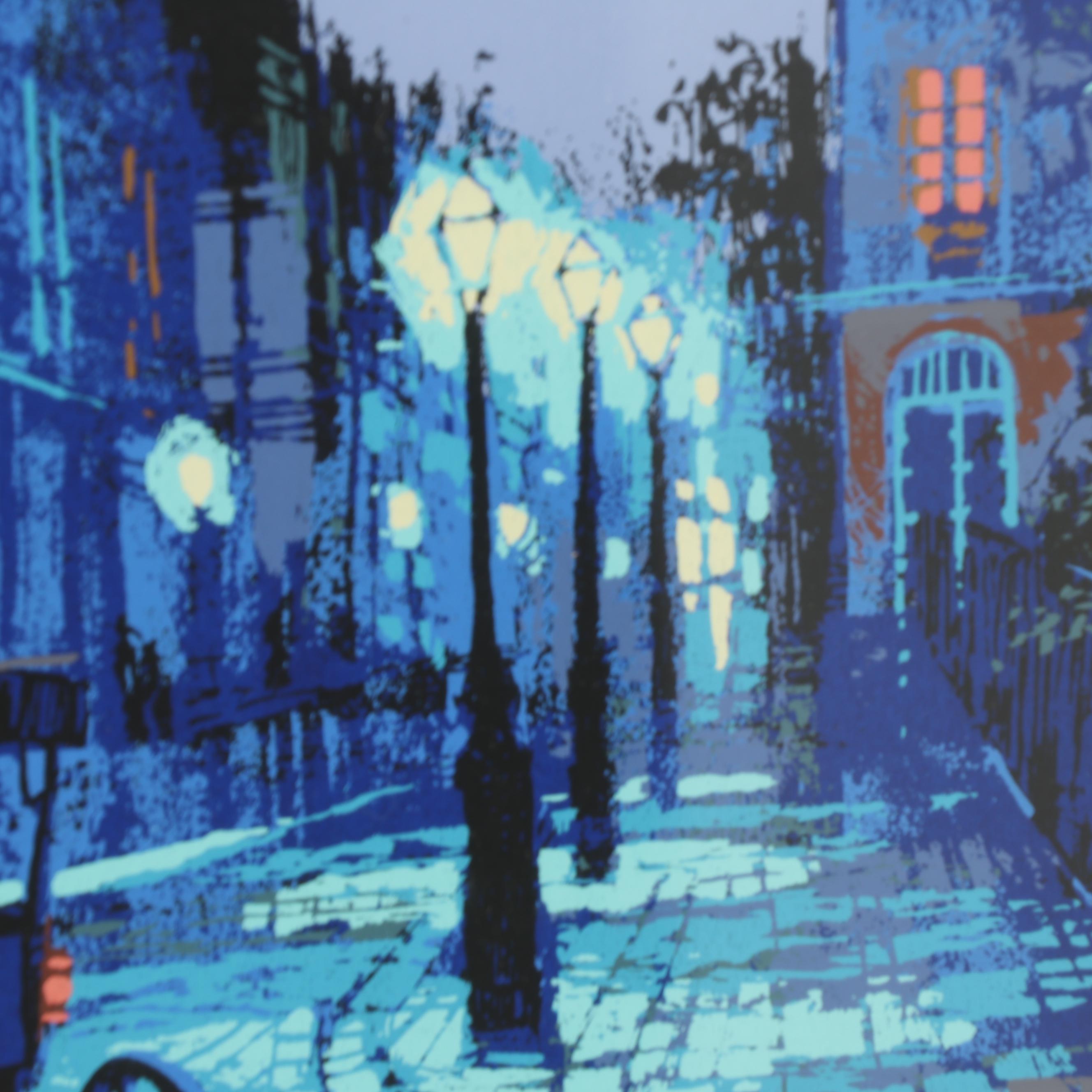 Don Picou Serigraph "French Market Place"