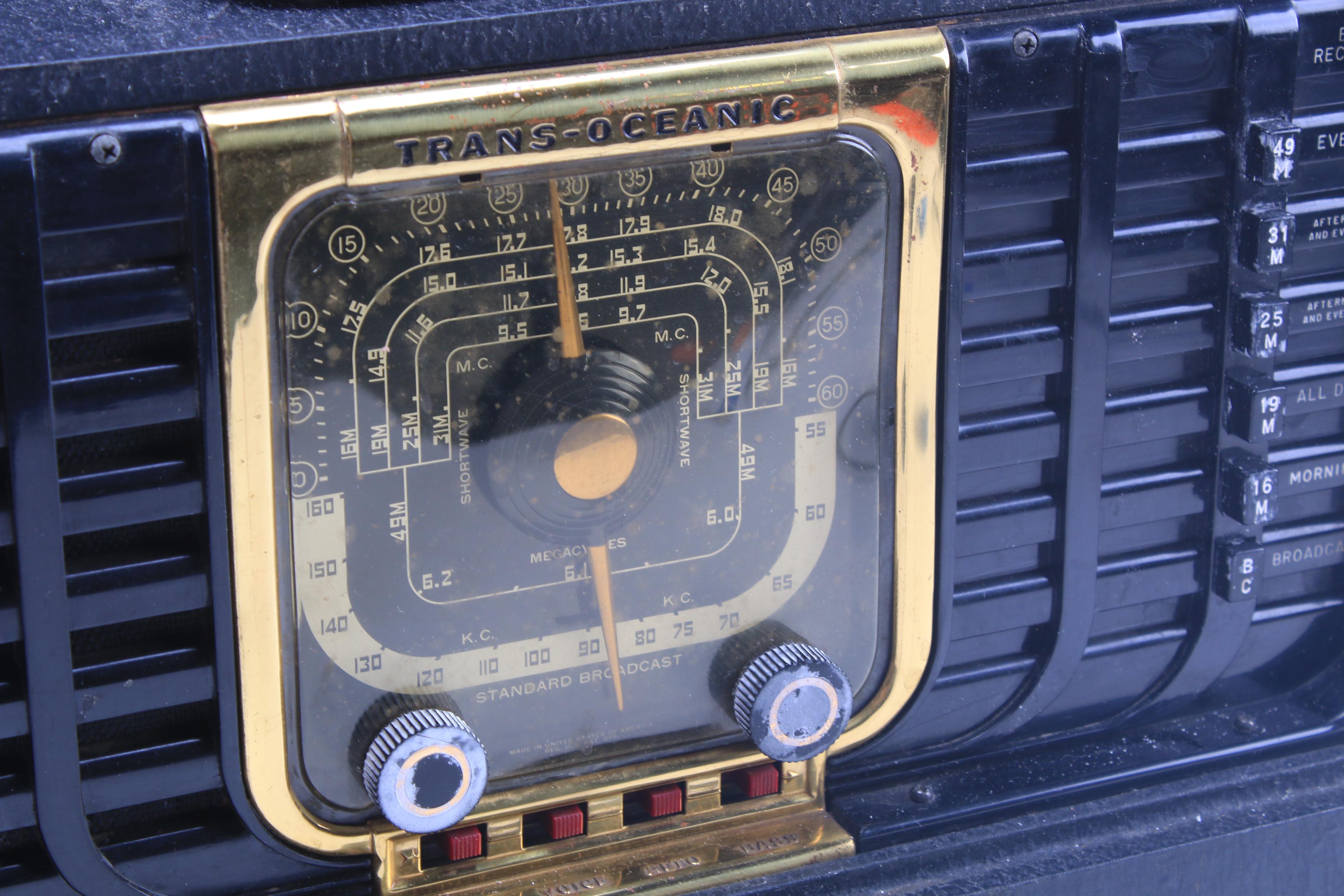 Zenith G500 TransOceanic Radio