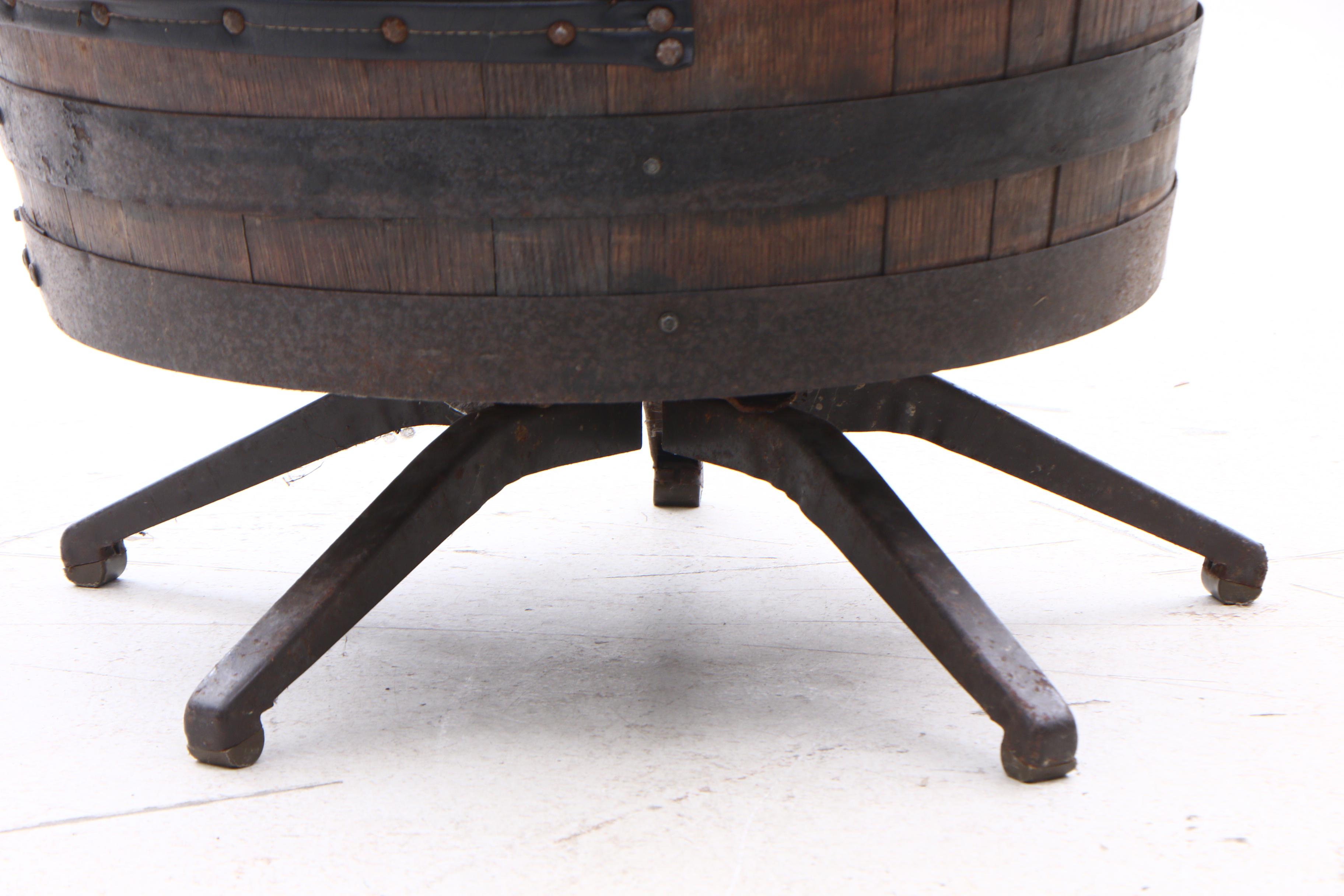 Jack Daniels Whisky Barrel Chairs, Circa 1970s