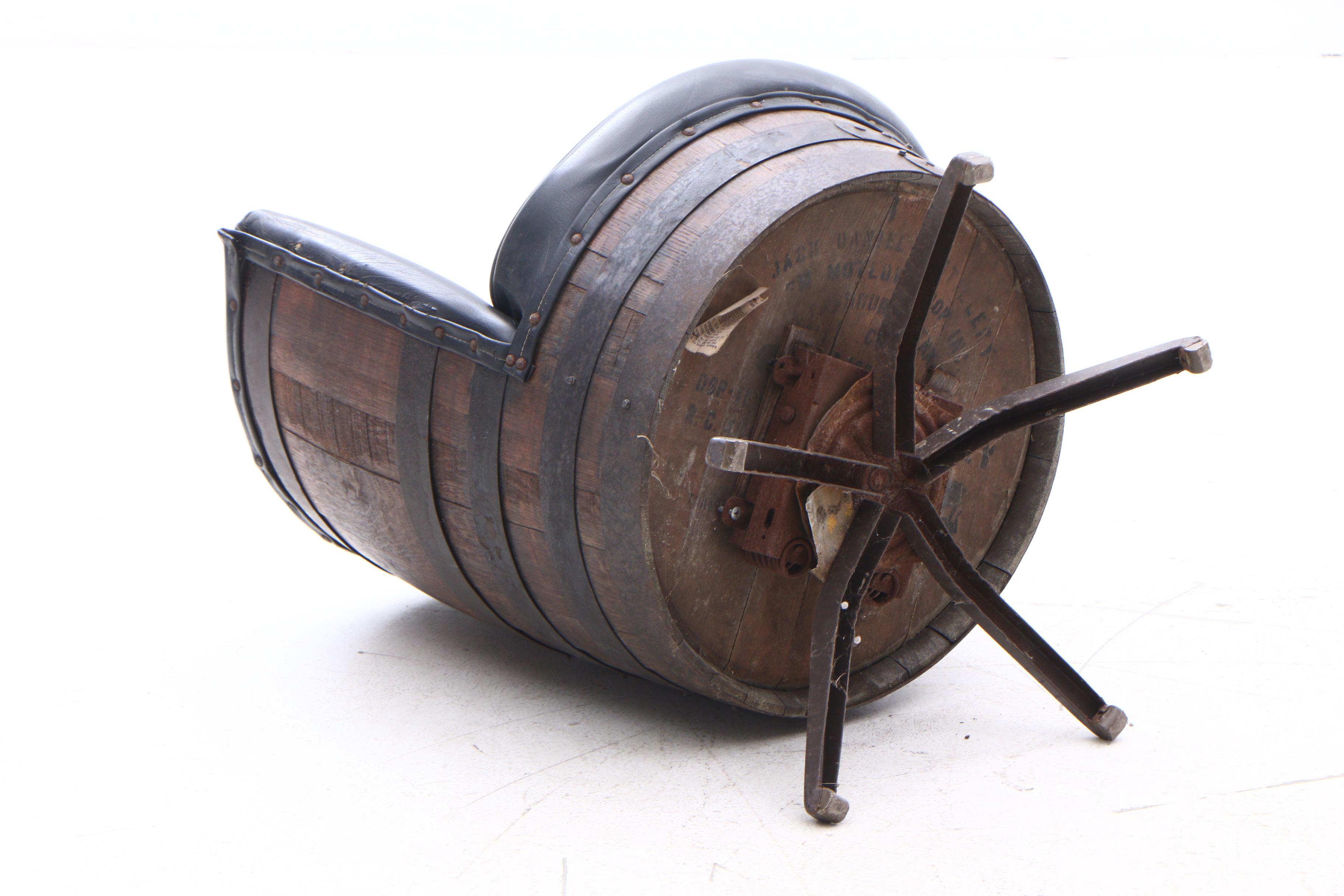 Jack Daniels Whisky Barrel Chairs, Circa 1970s