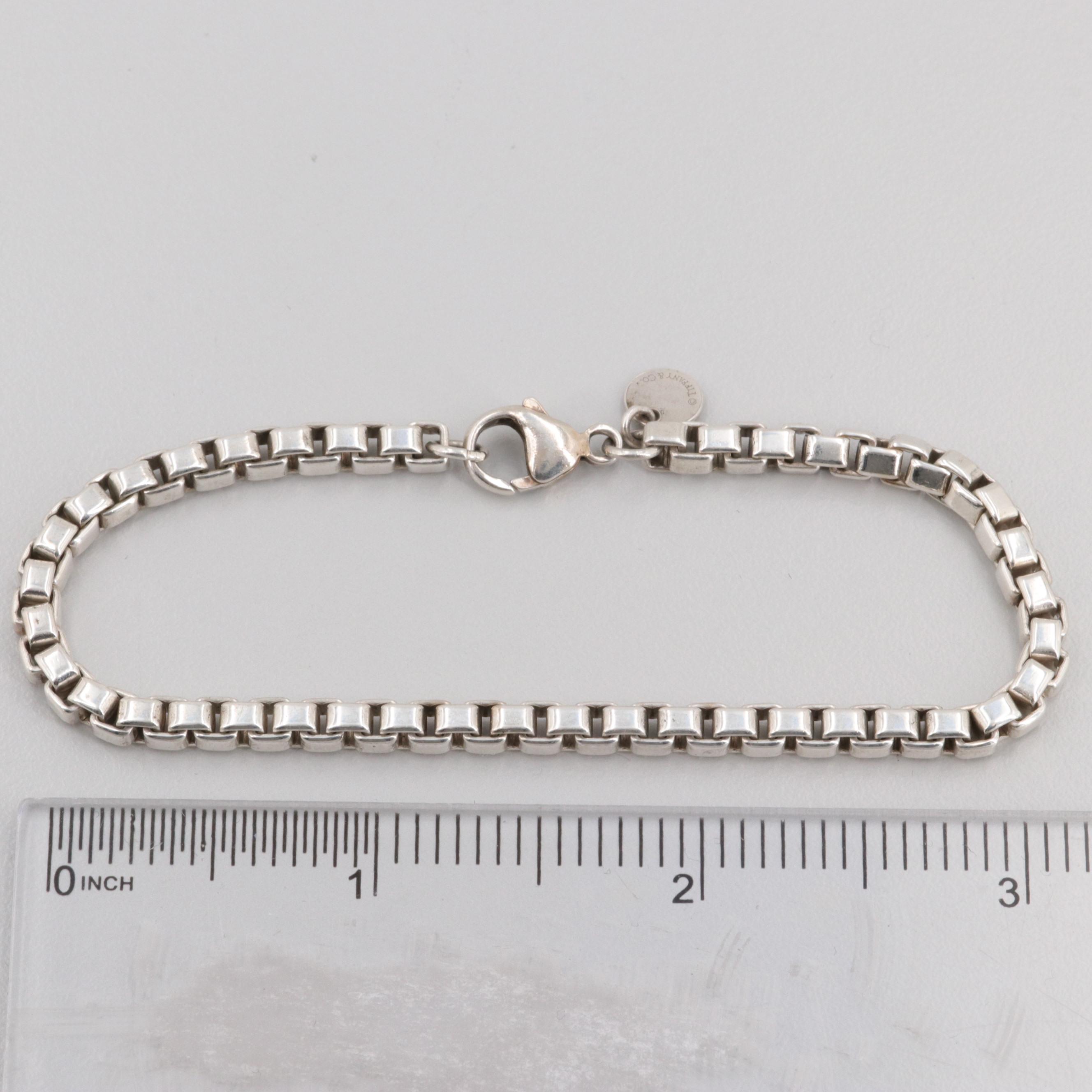 Tiffany & Co. Sterling Silver Venetian link Bracelet