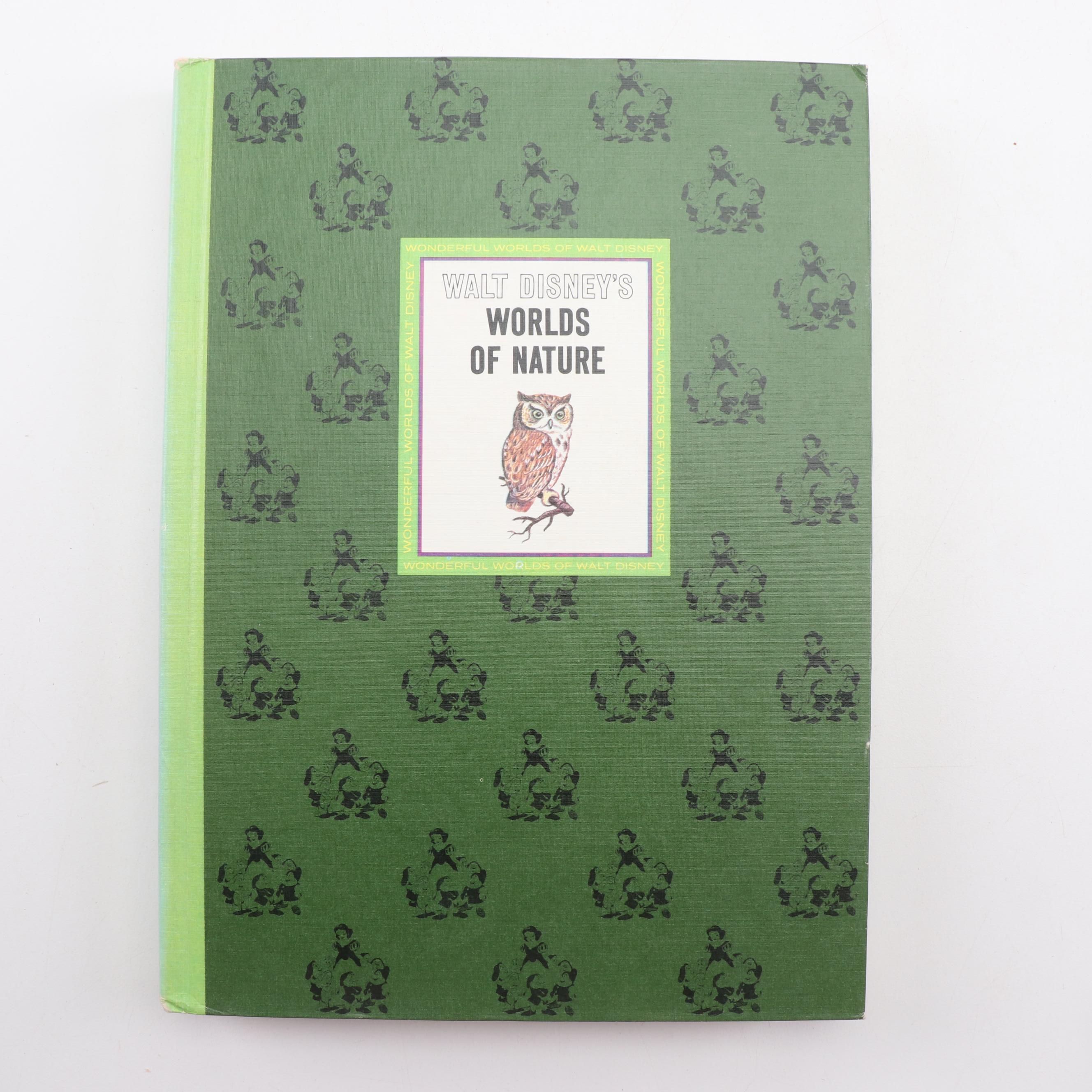 1963 "Wonderful Worlds of Walt Disney" Golden Press Book Set