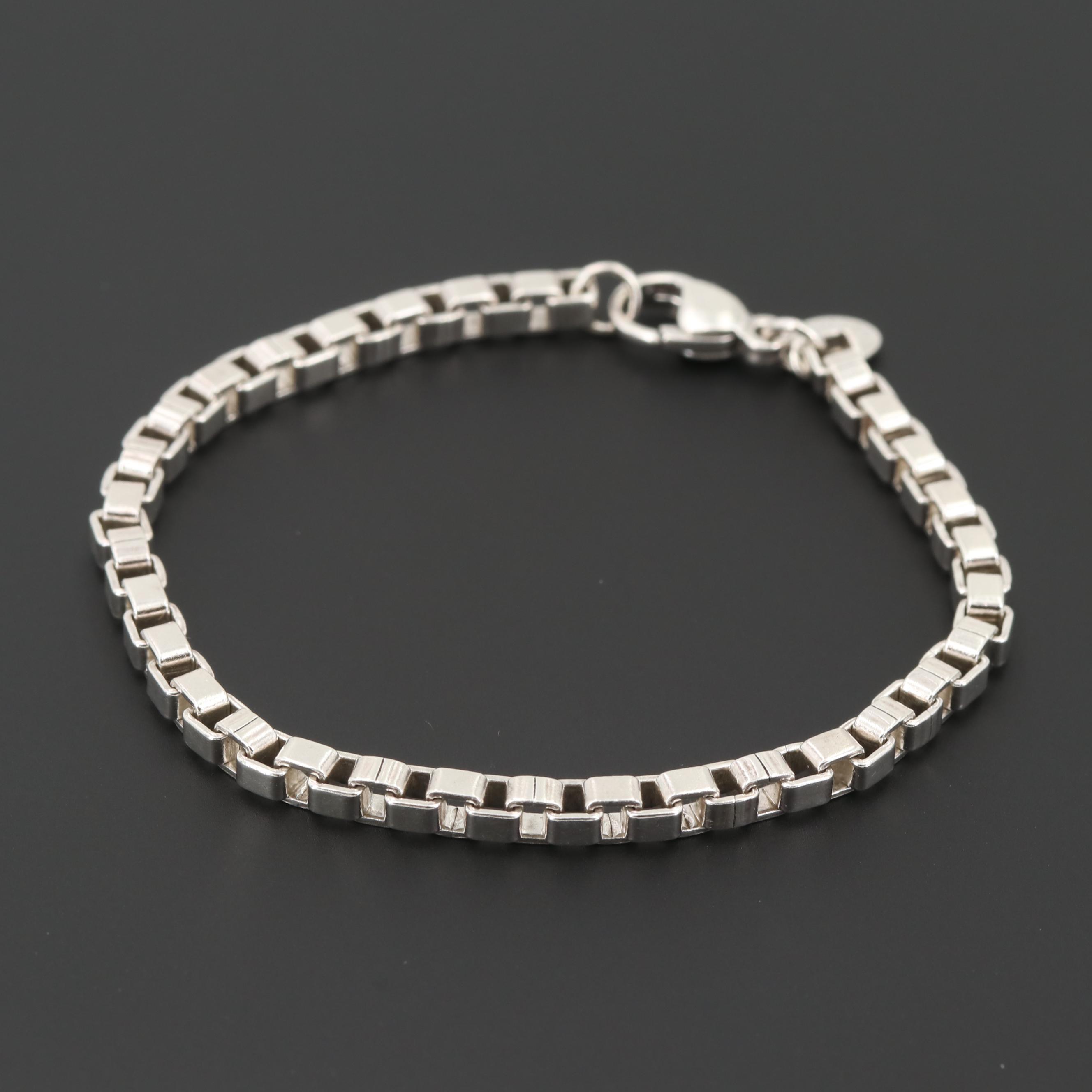Tiffany & Co. Sterling Silver Venetian Link Bracelet