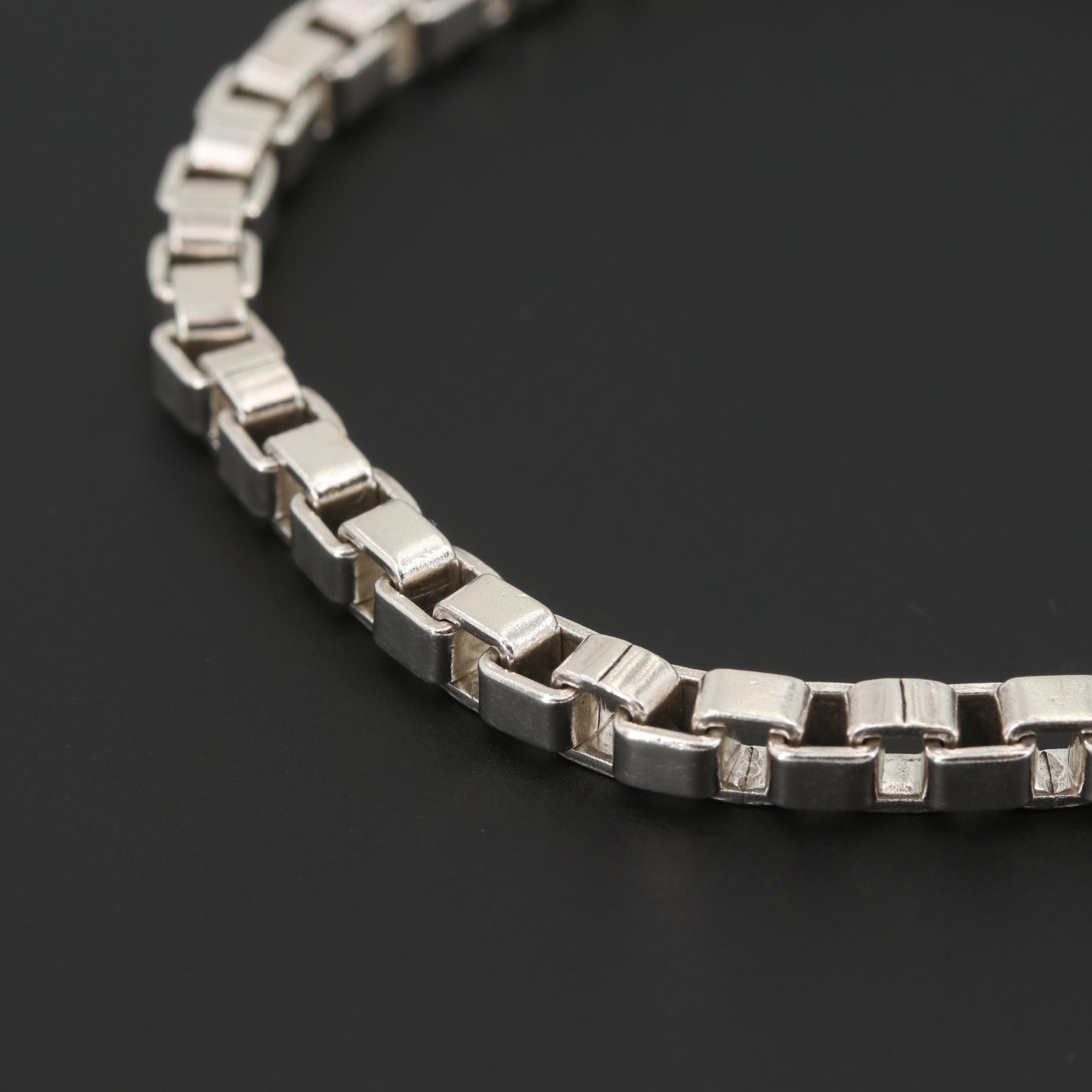 Tiffany & Co. Sterling Silver Venetian Link Bracelet