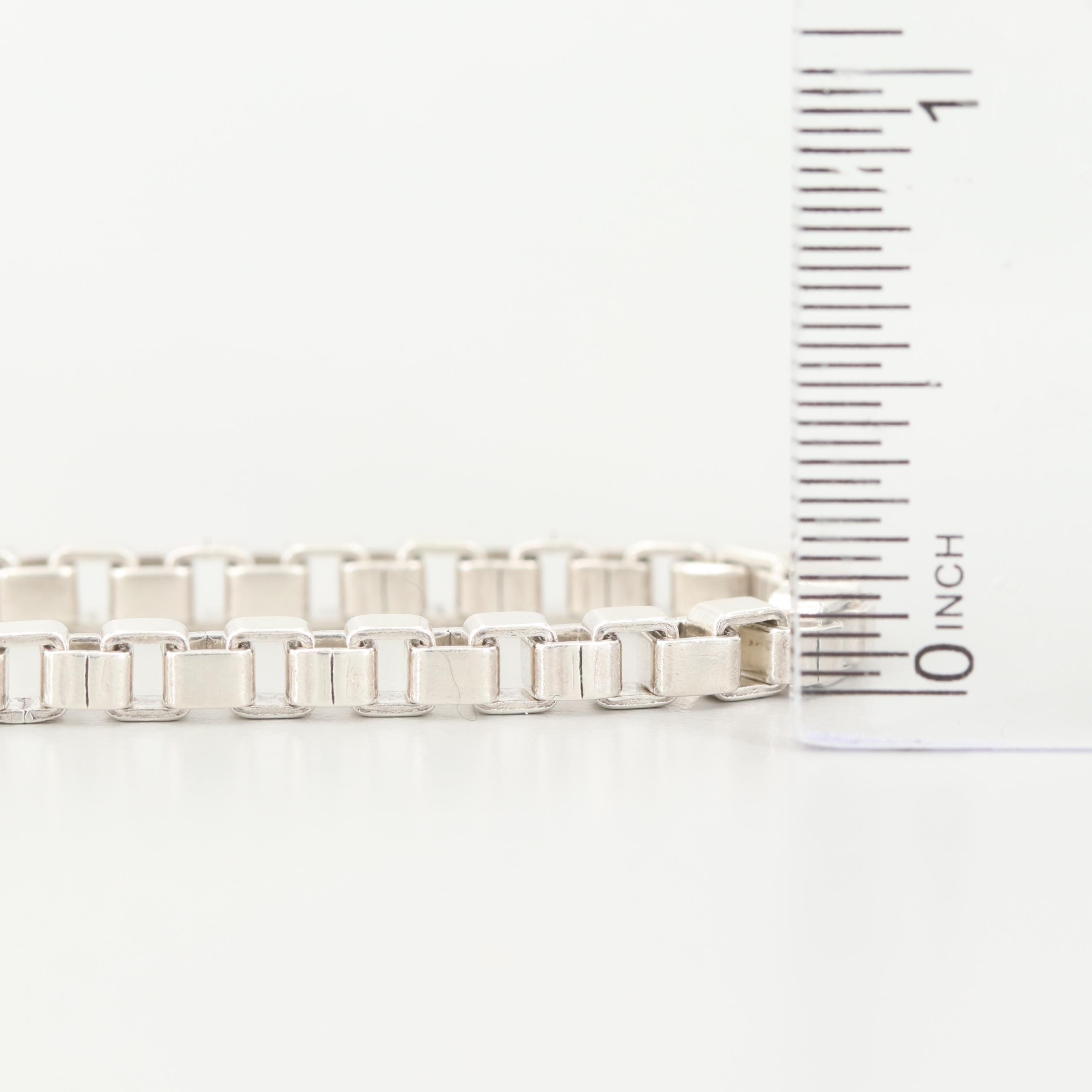 Tiffany & Co. Sterling Silver Venetian Link Bracelet