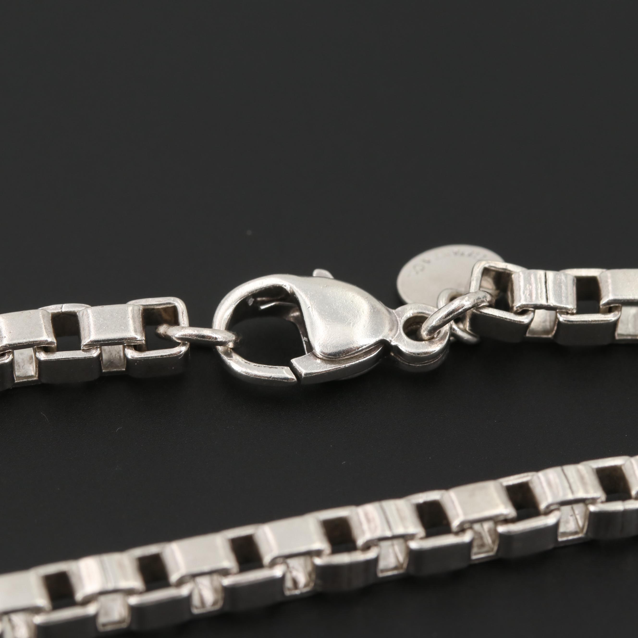 Tiffany & Co. Sterling Silver Venetian Link Bracelet