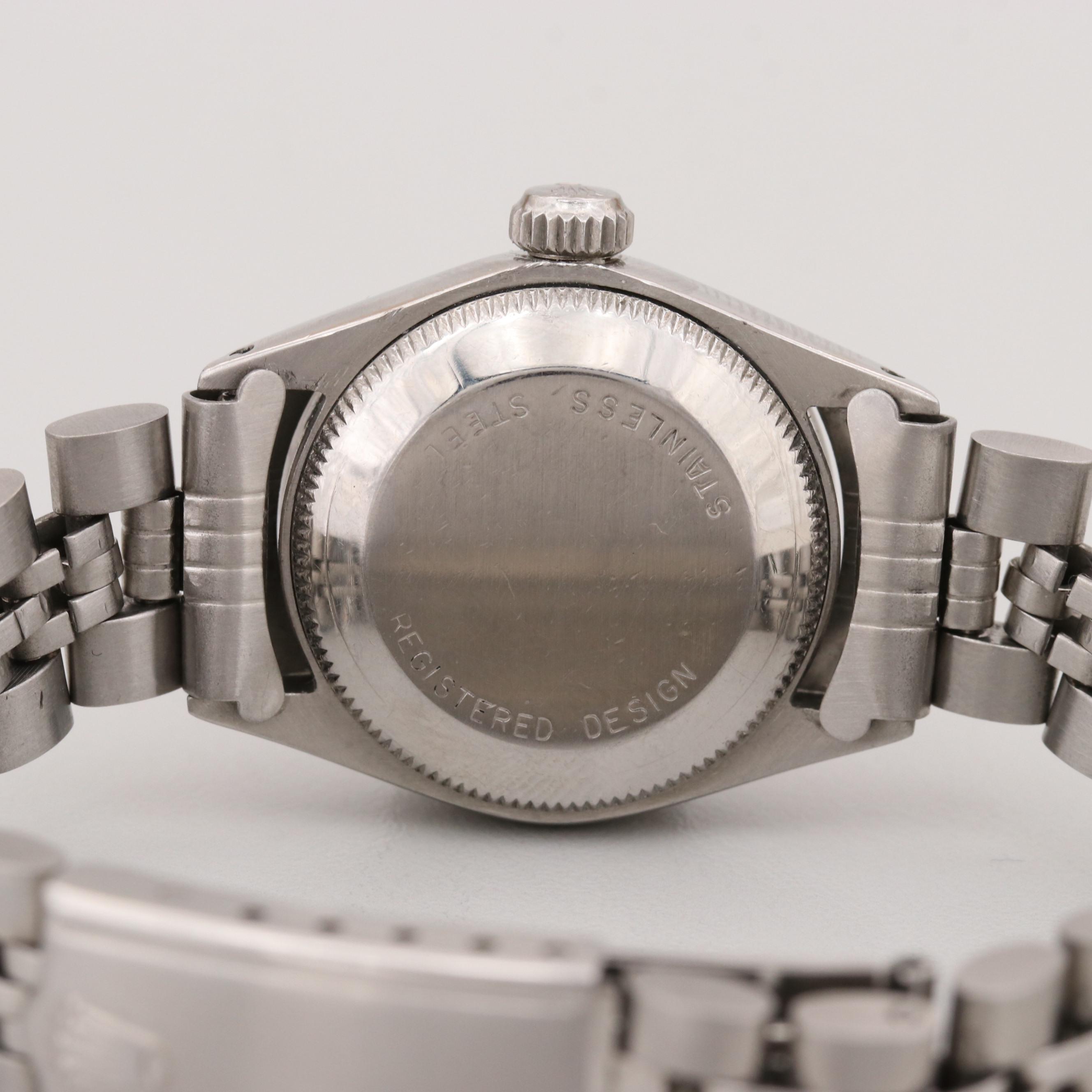 Vintage Rolex Date Stainless Steel Watch, 1971