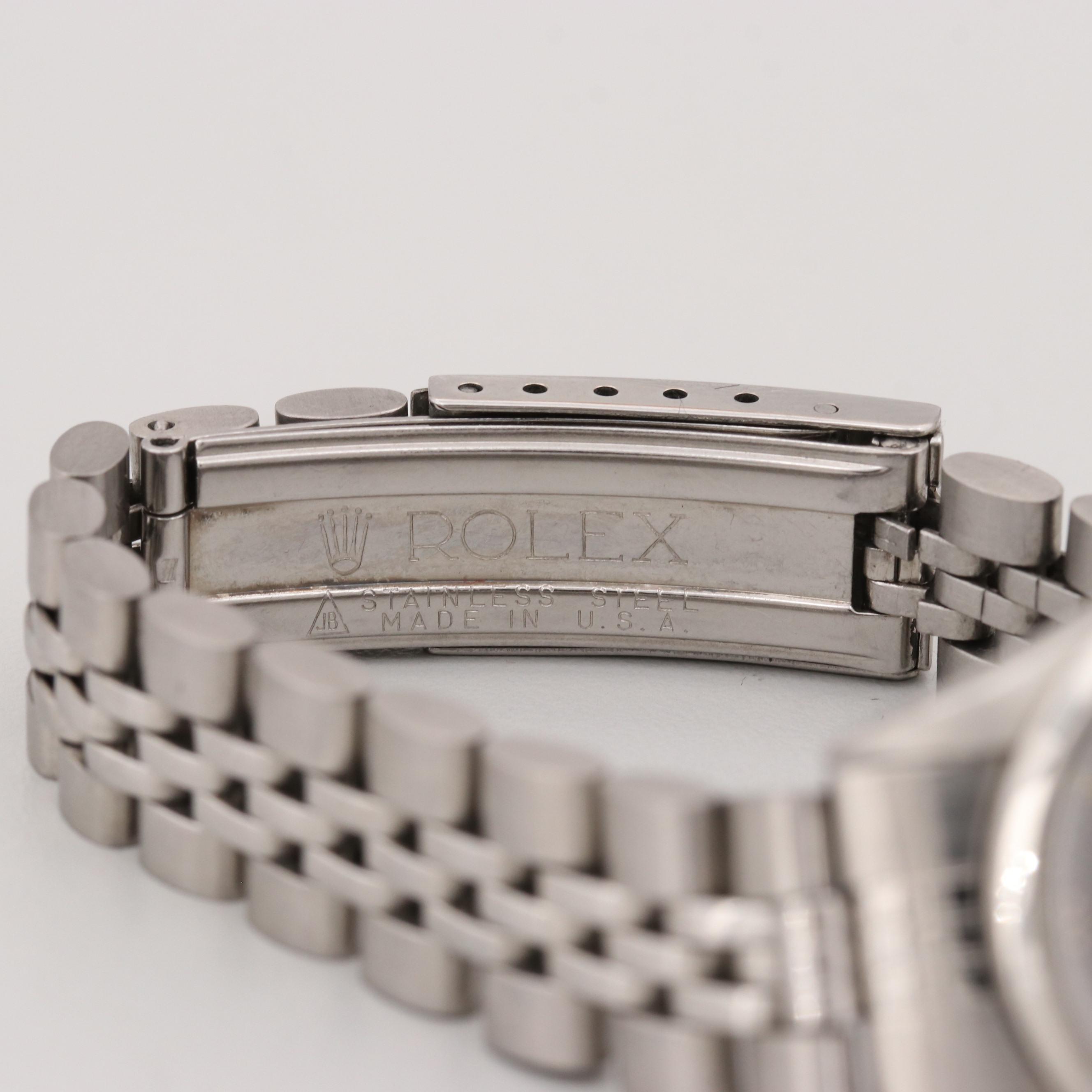 Vintage Rolex Date Stainless Steel Watch, 1971