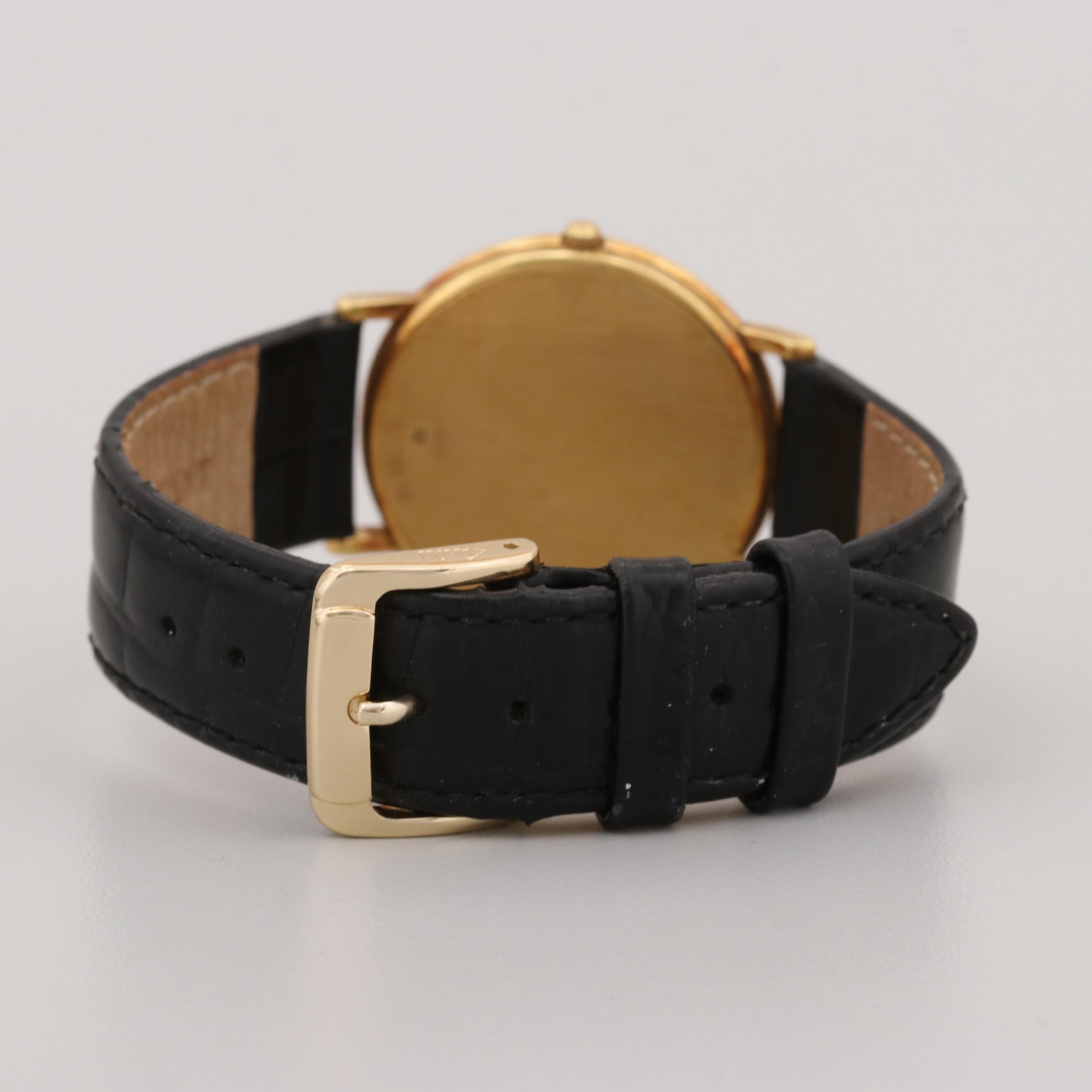 Bucherer 18K Yellow Gold Quartz Watch