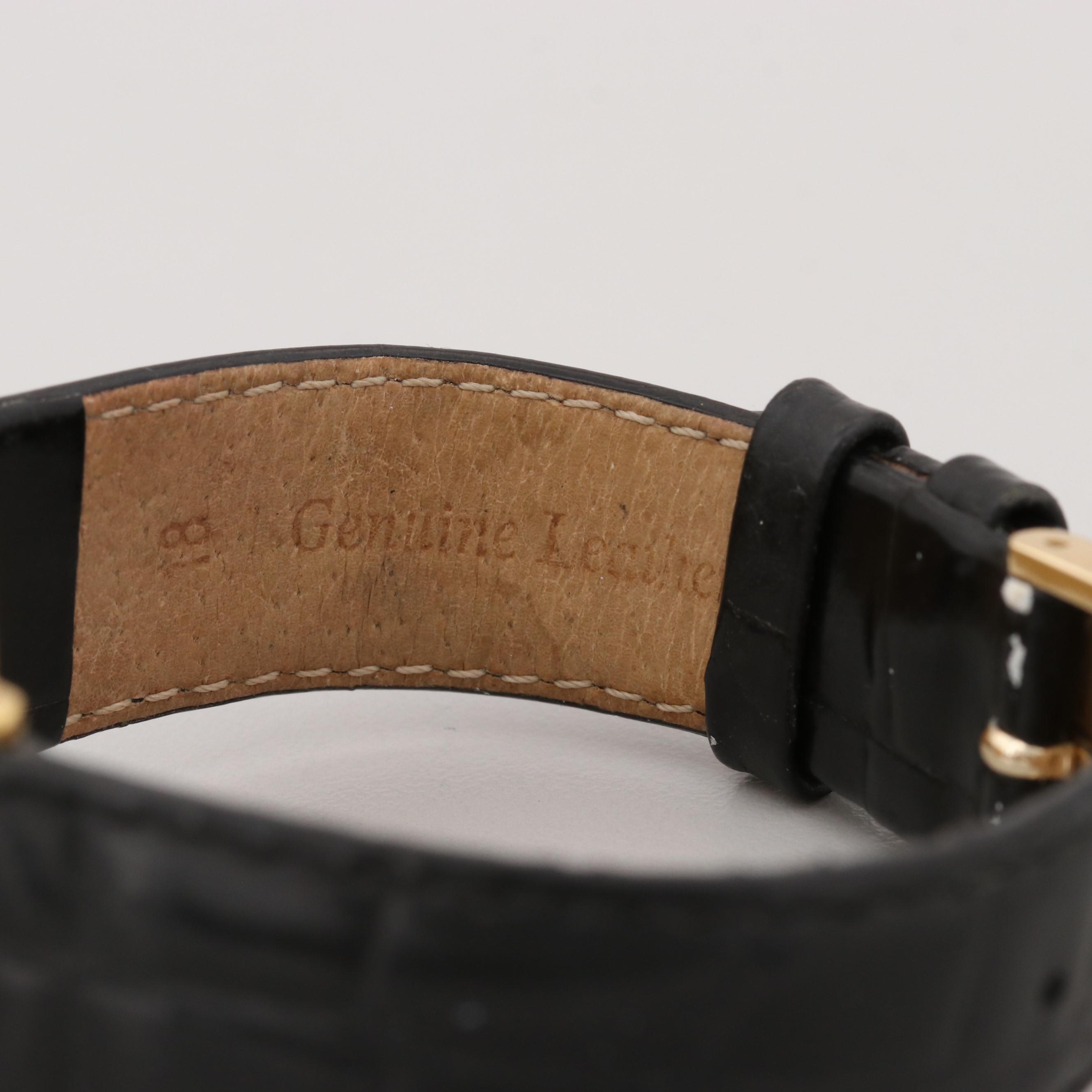 Bucherer 18K Yellow Gold Quartz Watch