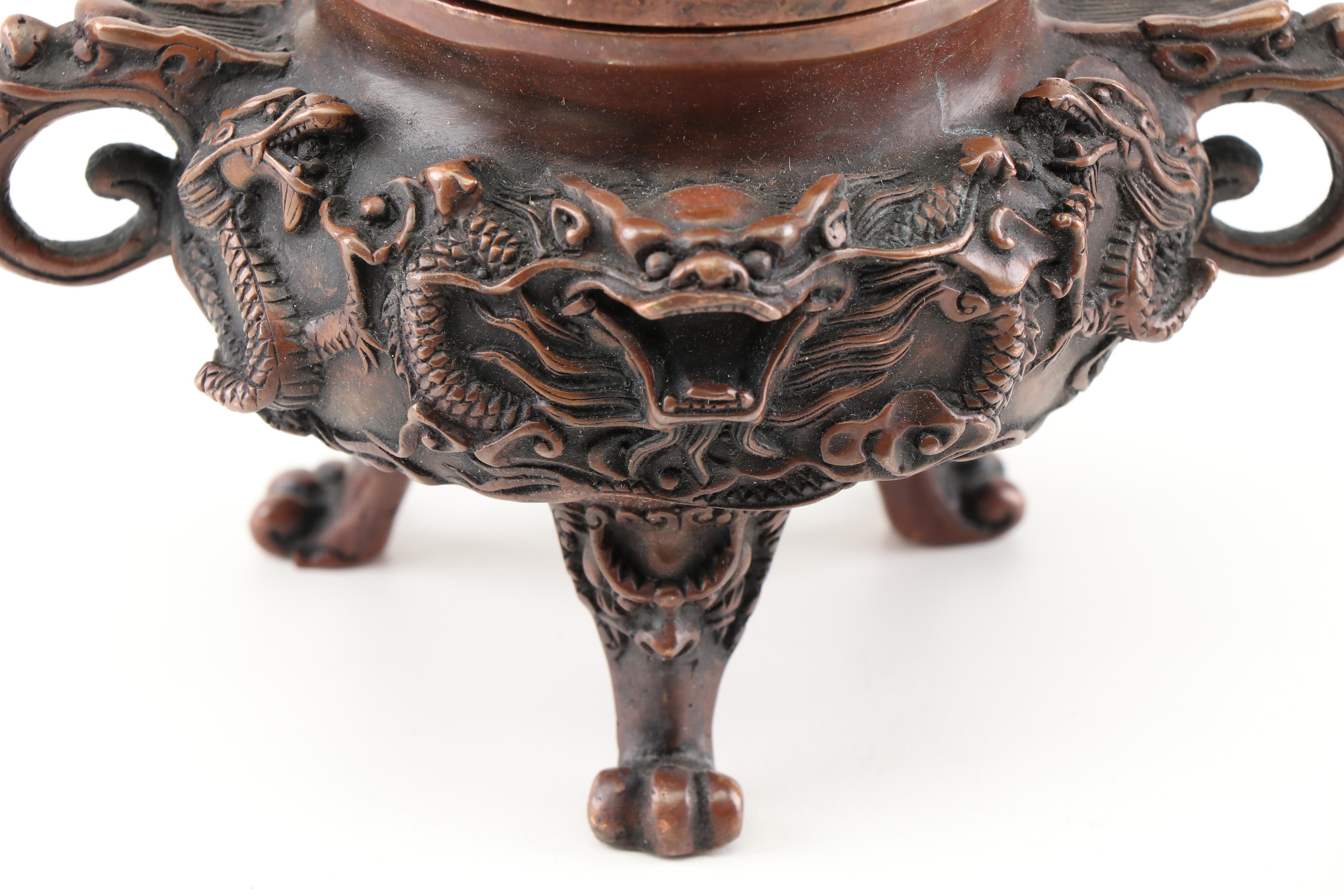 Chinese Copper Incense Burner