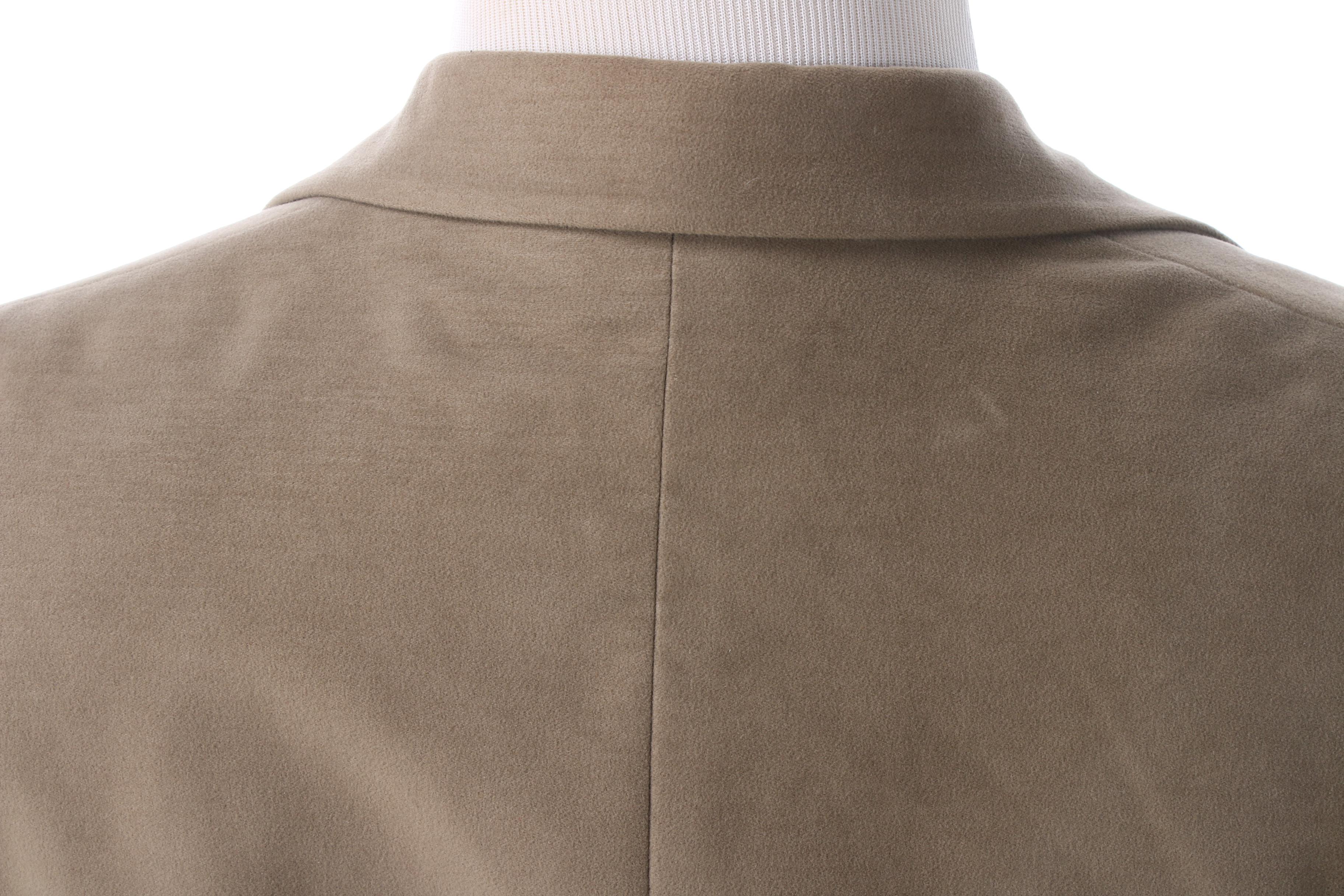 Men's Prada Taupe Brushed Wool Jacket