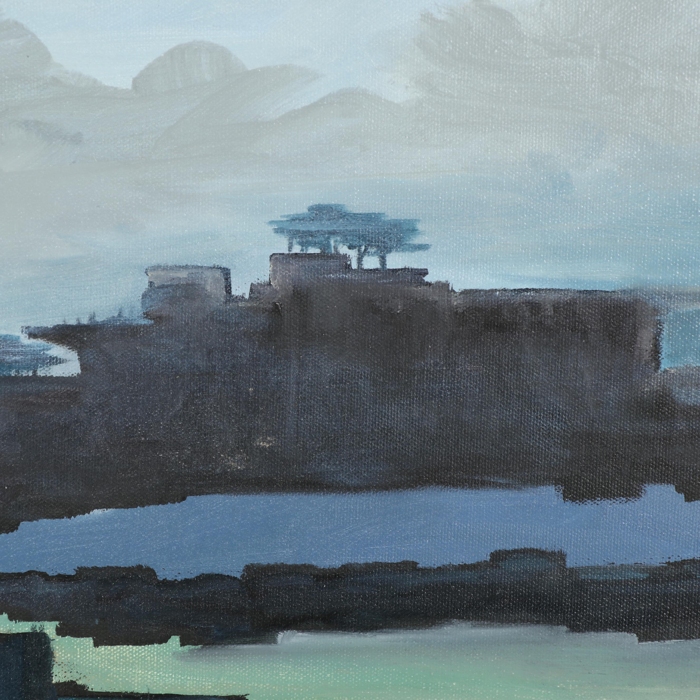 Kristina Taherzadeh Oil Painting "Shadow the Sun"