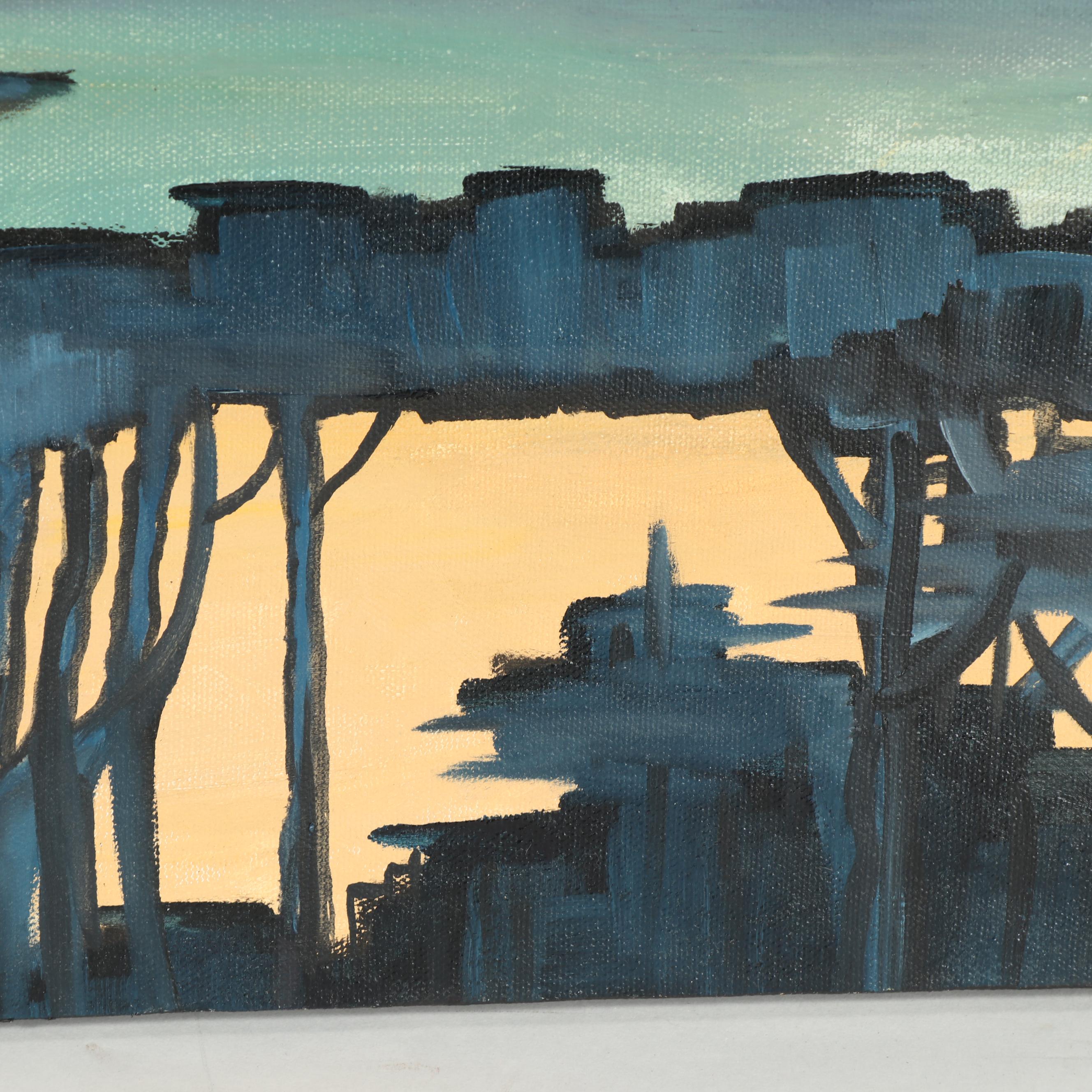 Kristina Taherzadeh Oil Painting "Shadow the Sun"