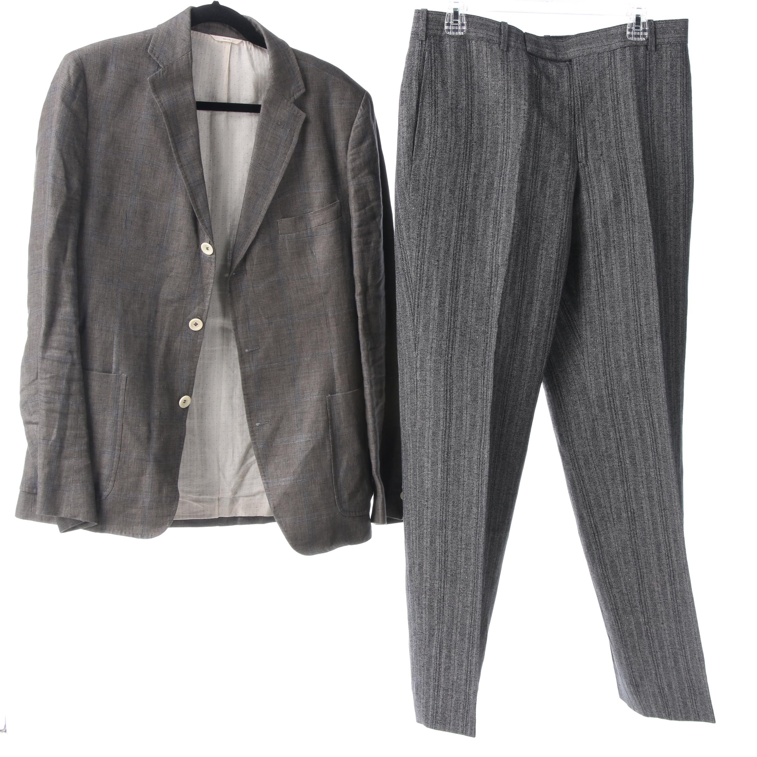 Men's Billy Reid Suit and Separates with Paul Smith London Shirt