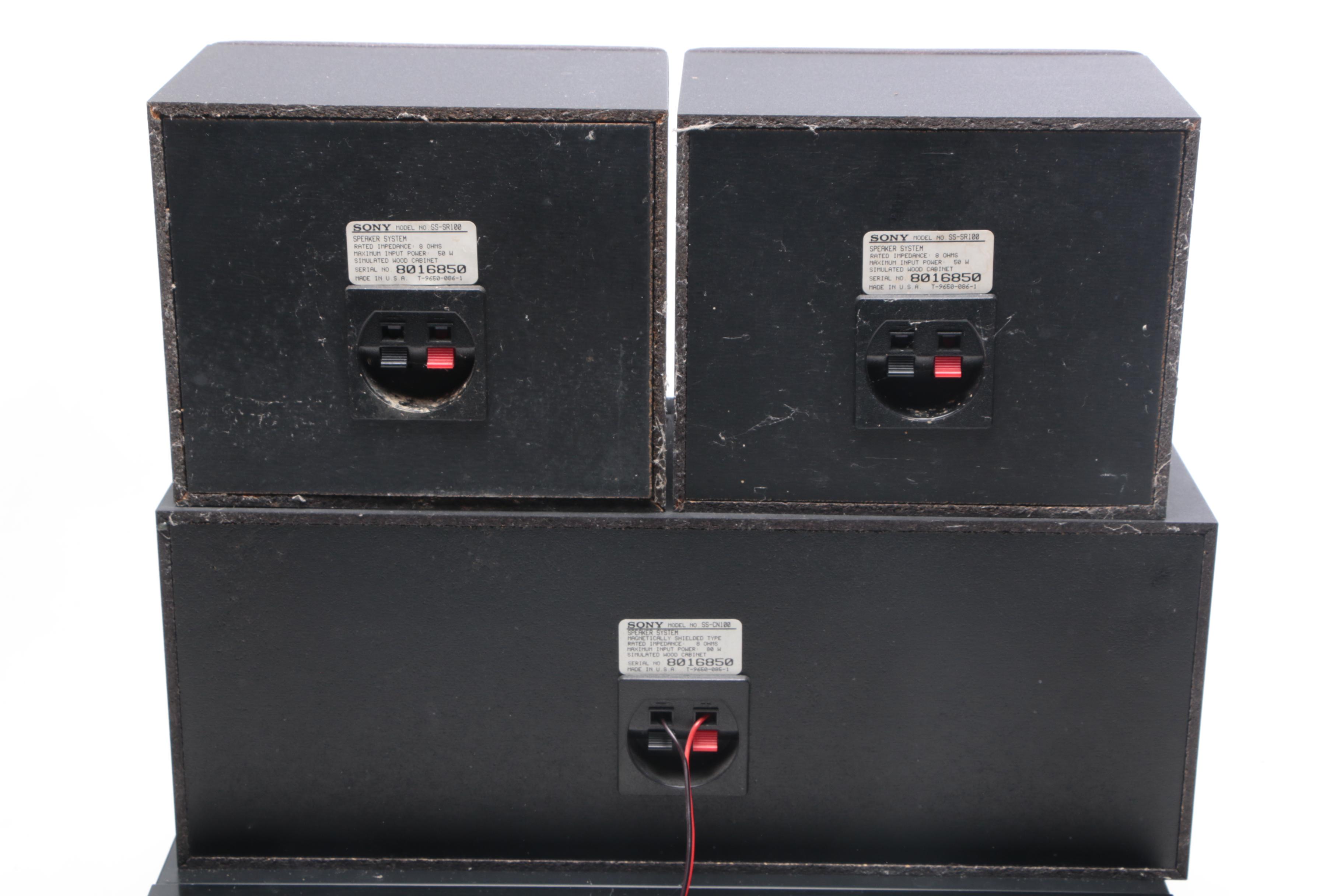 Sony STR-D790 Stereo Receiver/Tuner with Speakers