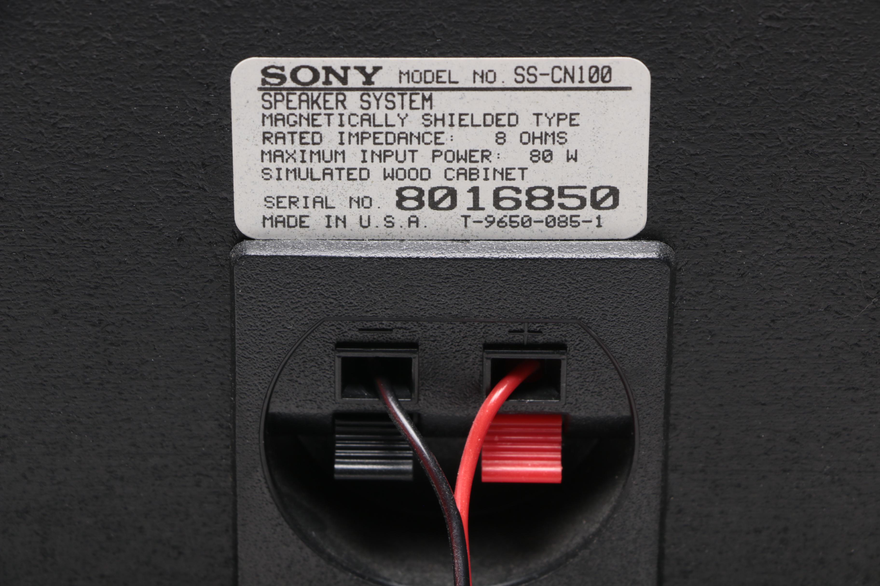 Sony STR-D790 Stereo Receiver/Tuner with Speakers