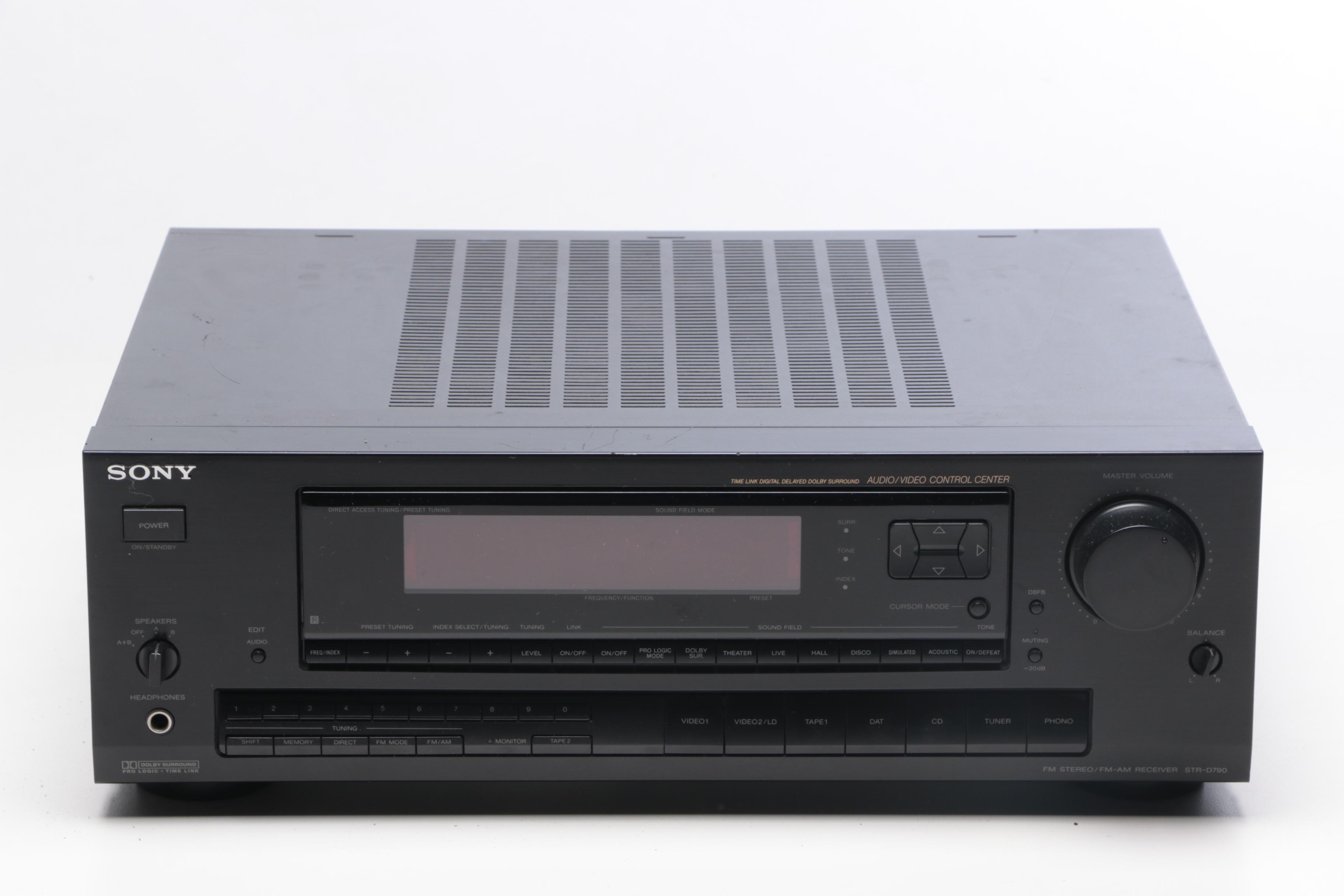 Sony STR-D790 Stereo Receiver/Tuner with Speakers