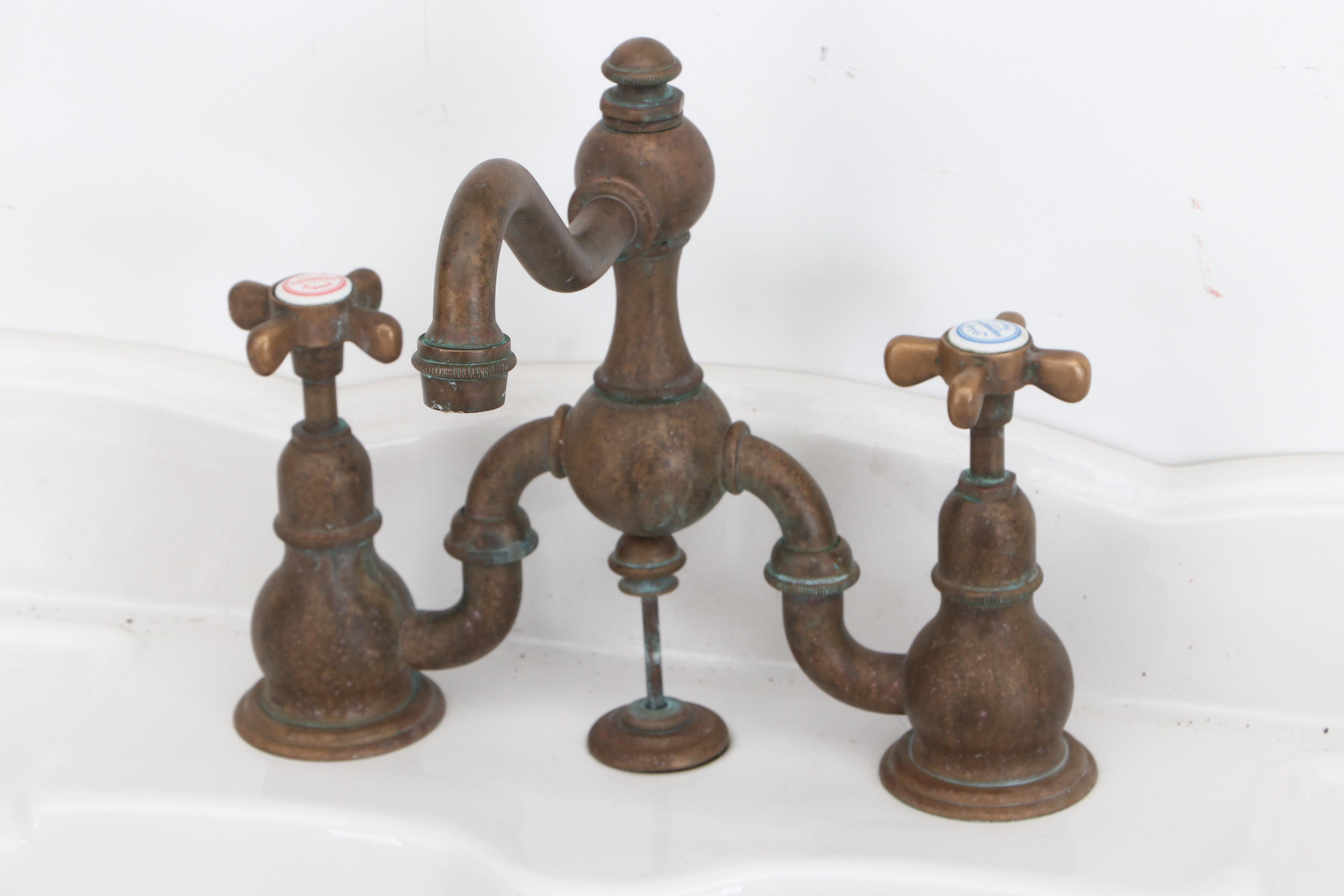 Lille Herbeau France Vanity Sink and "Royal" Faucet