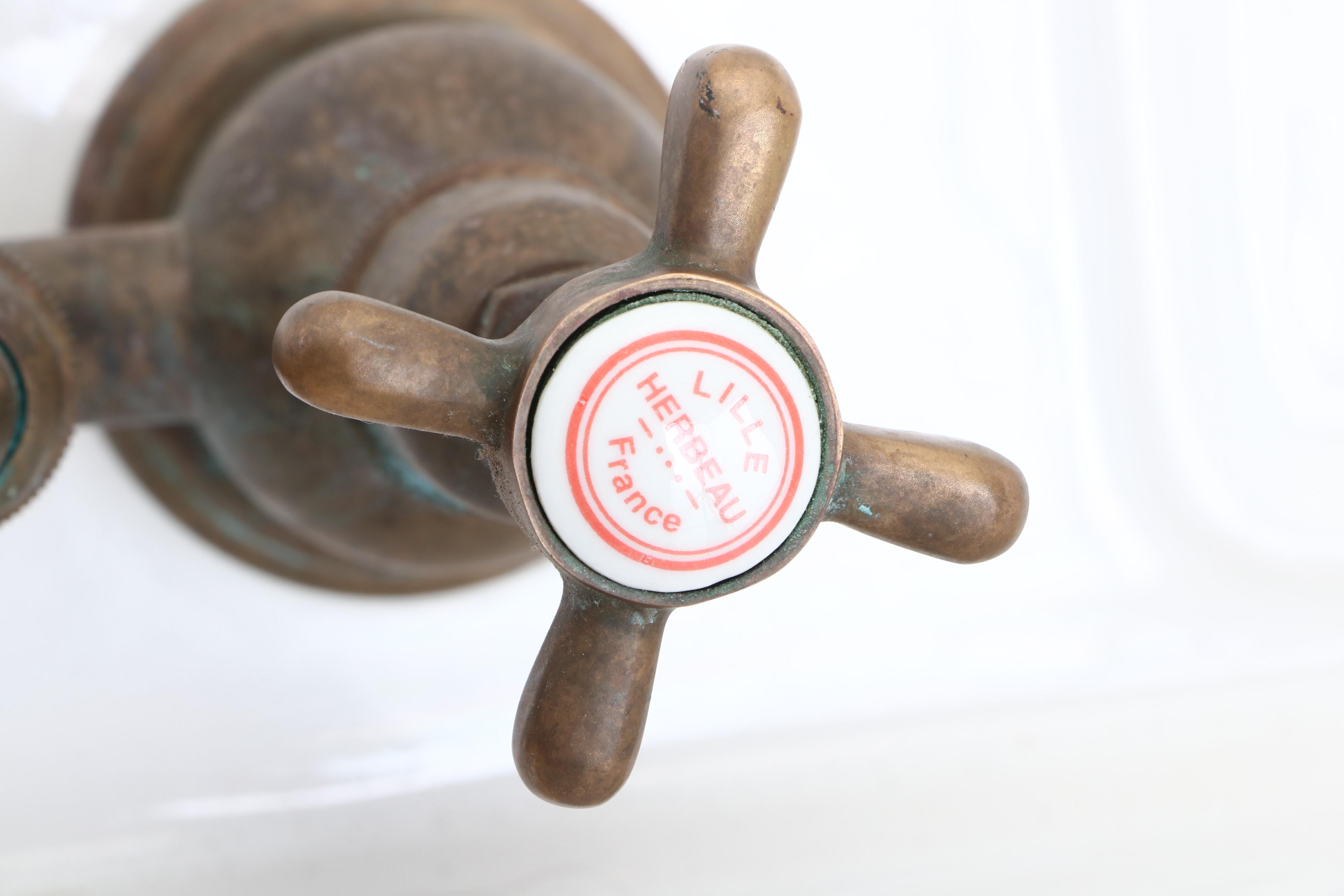 Lille Herbeau France Vanity Sink and "Royal" Faucet