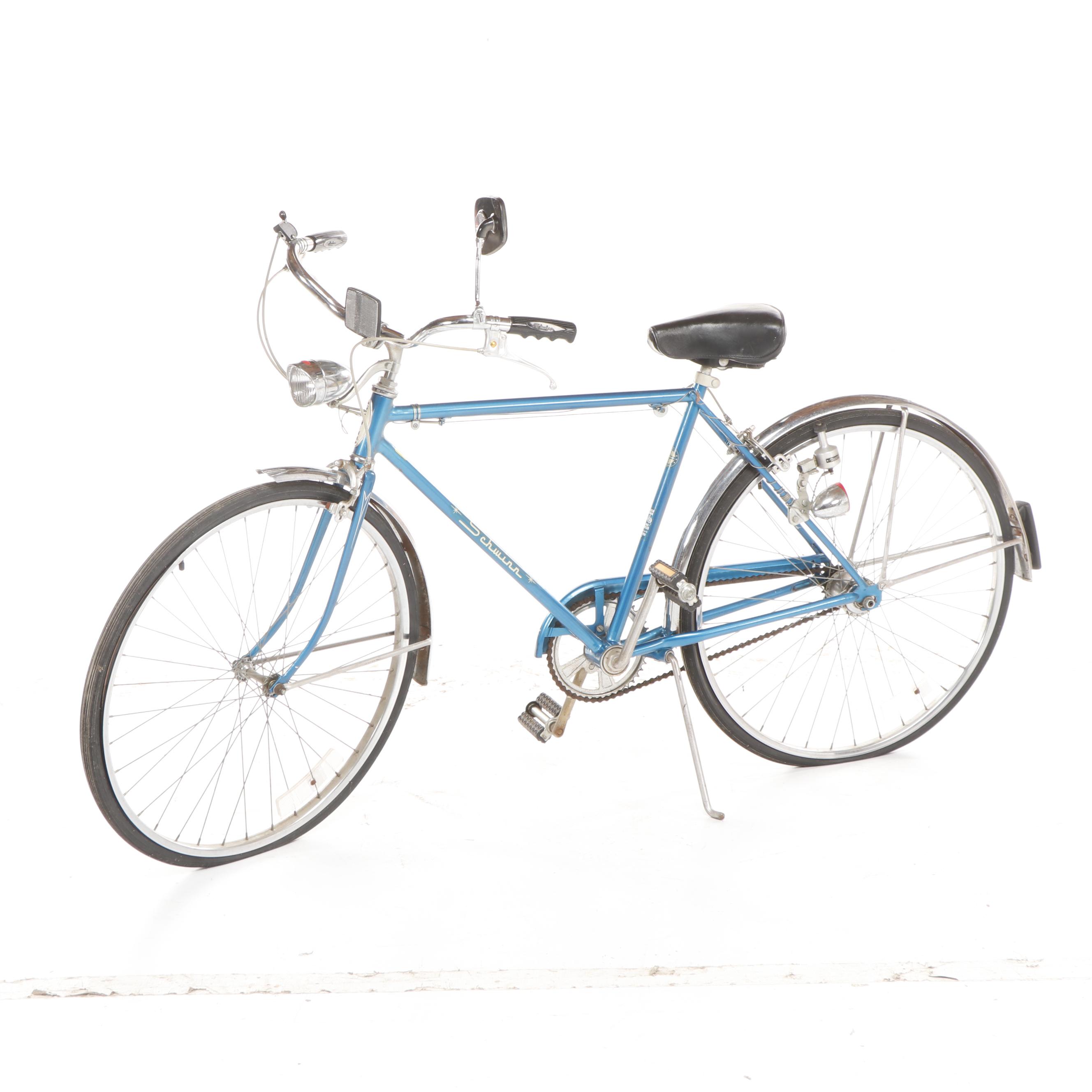 Schwinn Blue Bicycle, Vintage