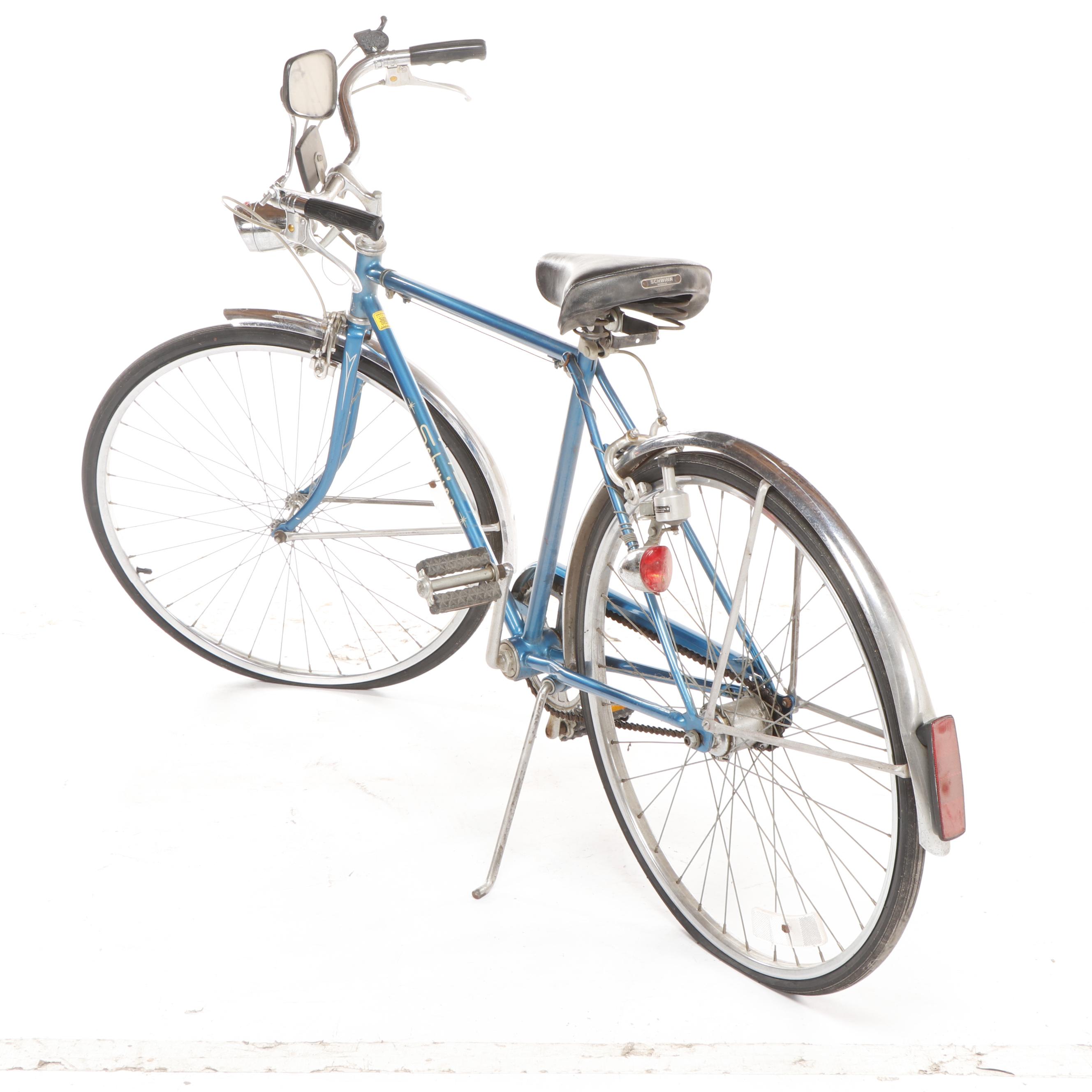 Schwinn Blue Bicycle, Vintage