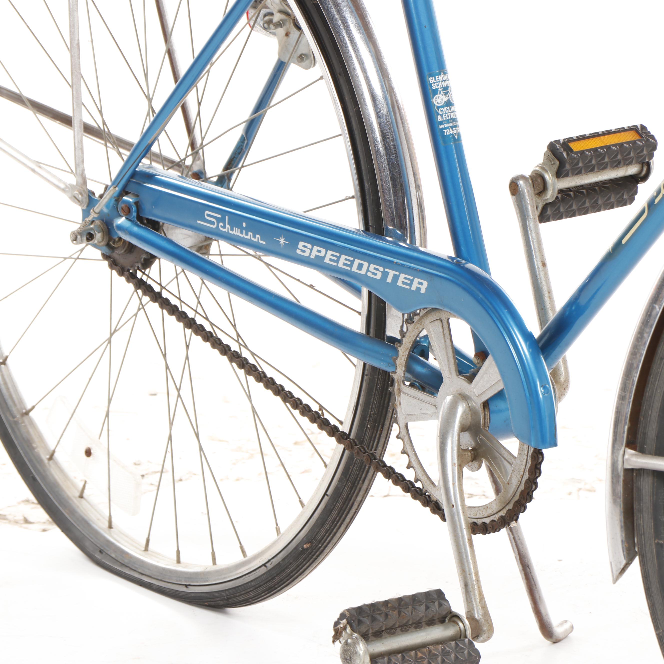 Schwinn Blue Bicycle, Vintage
