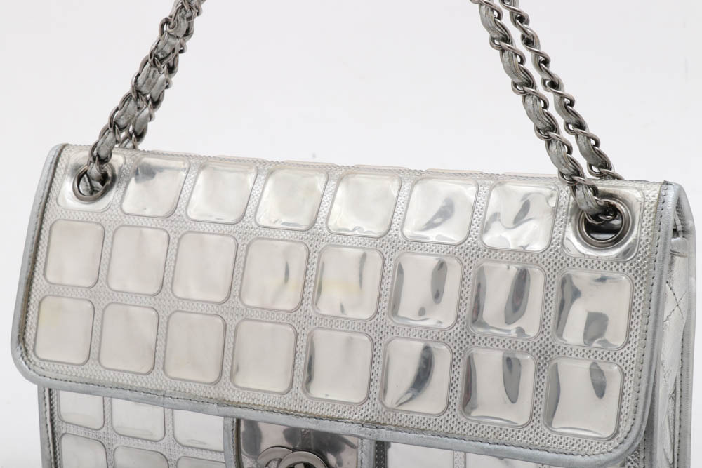 Chanel Ice Cube Patent Leather Flap Bag from Chanel Cruise 2008 Collection
