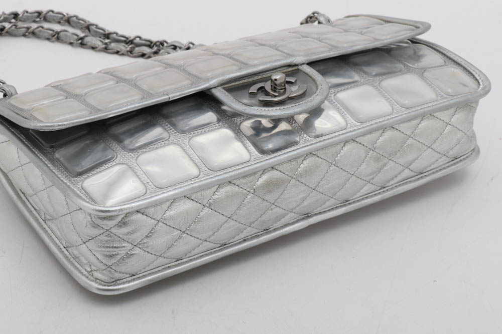 Chanel Ice Cube Patent Leather Flap Bag from Chanel Cruise 2008 Collection