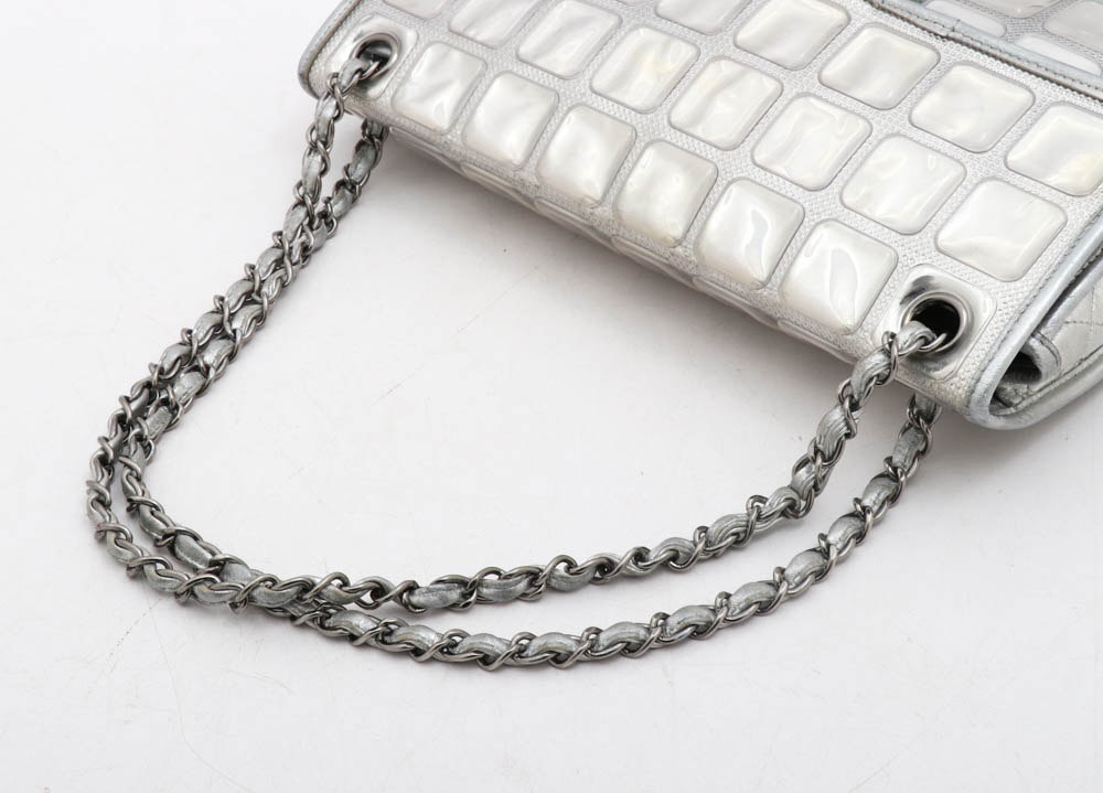 Chanel Ice Cube Patent Leather Flap Bag from Chanel Cruise 2008 Collection