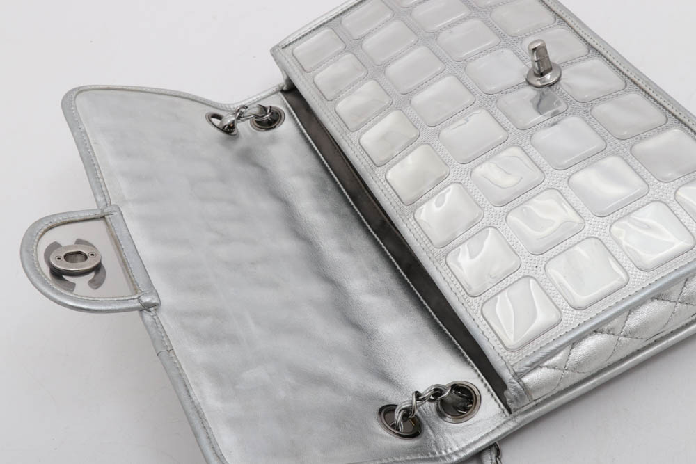 Chanel Ice Cube Patent Leather Flap Bag from Chanel Cruise 2008 Collection