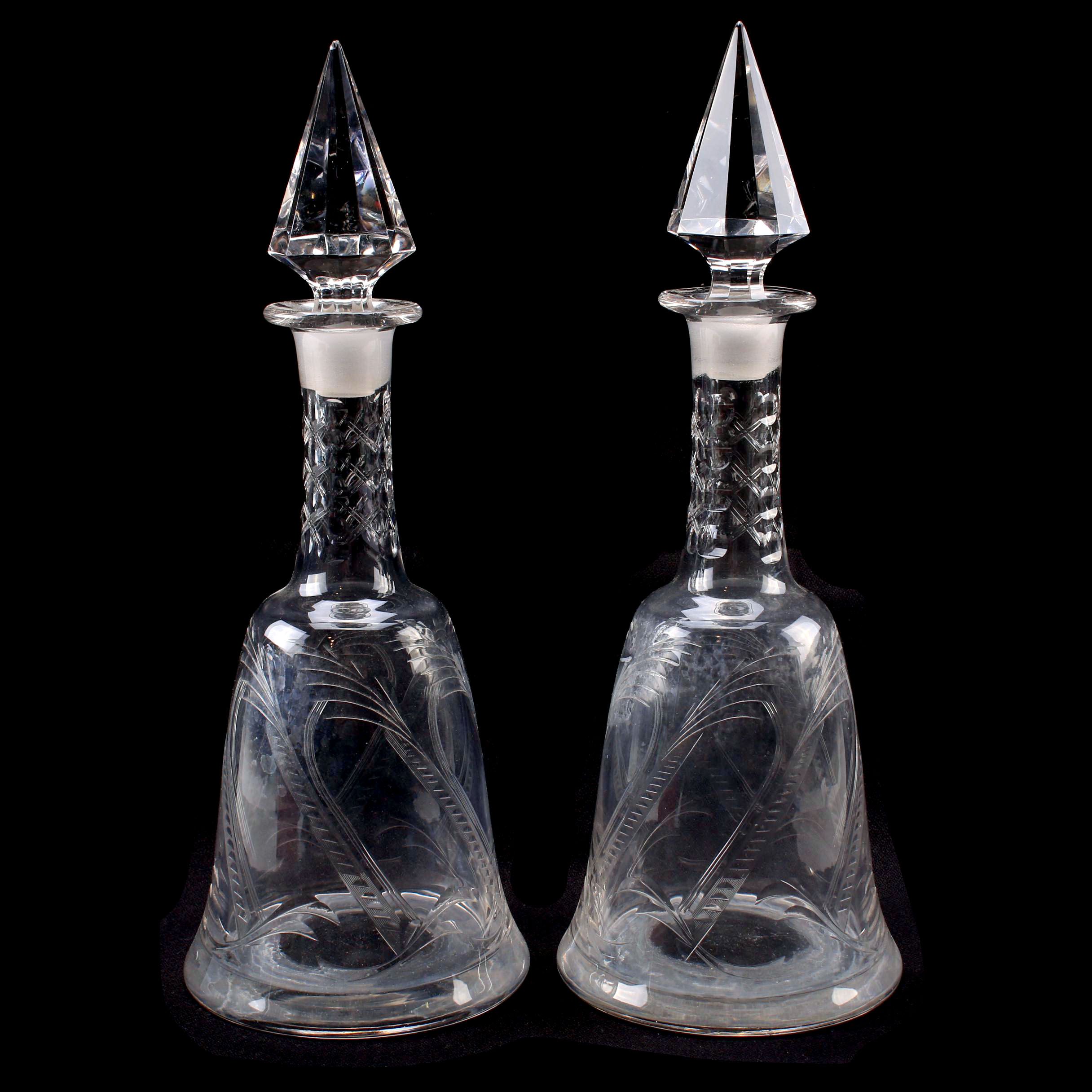 Glass Antique Decanters