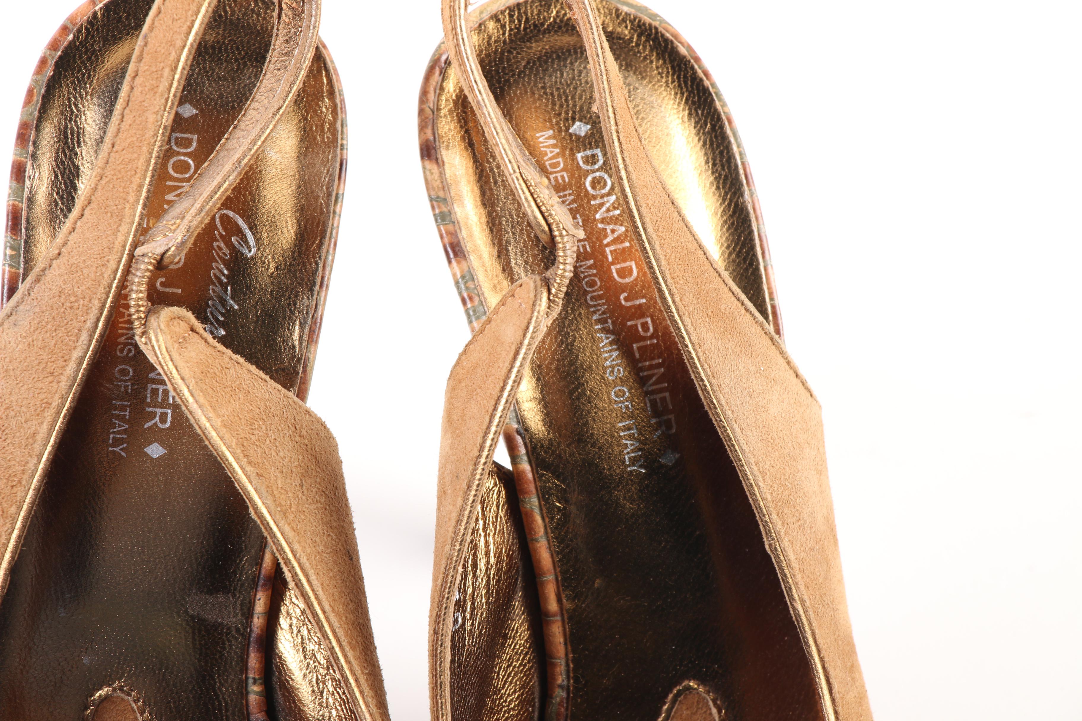 Tory Burch Patti Slides, Donald J Pliner Canna Slingbacks and Miss Barker Pumps