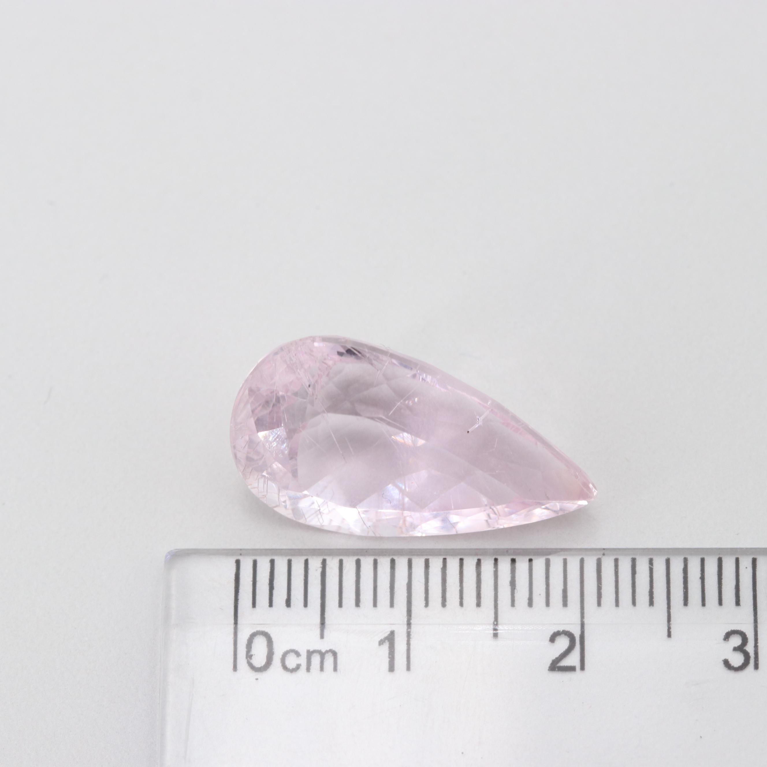 Loose 16.47 CT Kunzite