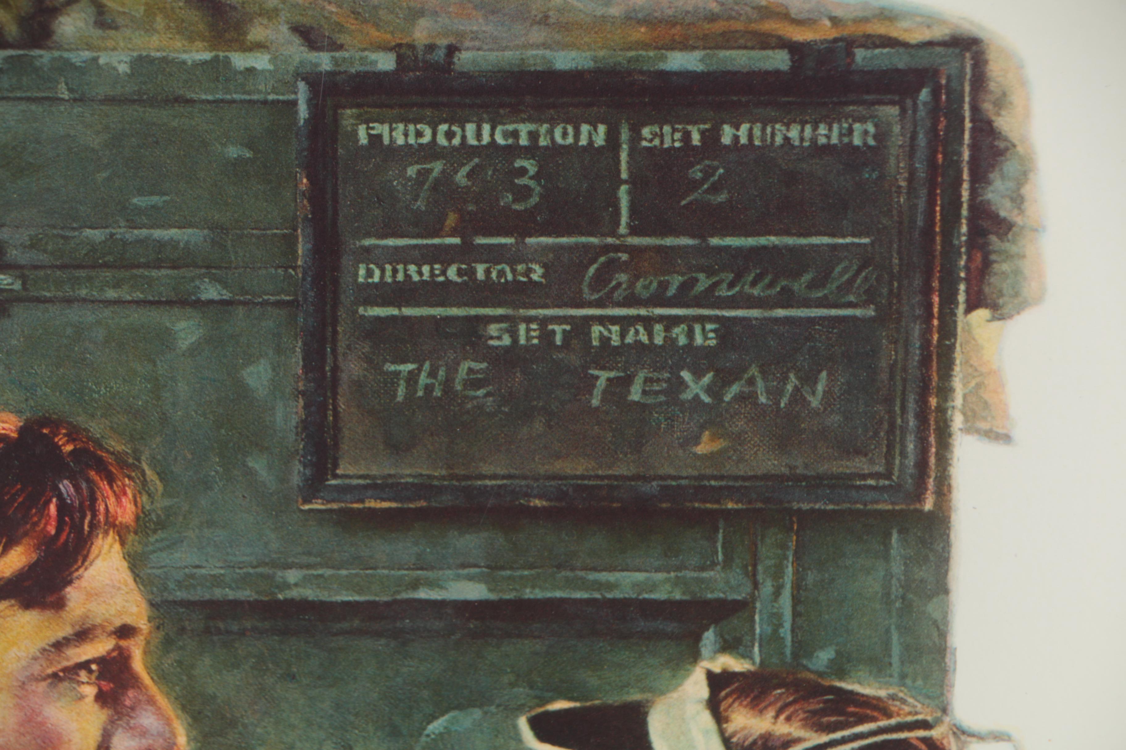 Late 20th Century Giclée after Norman Rockwell "Hollywood"