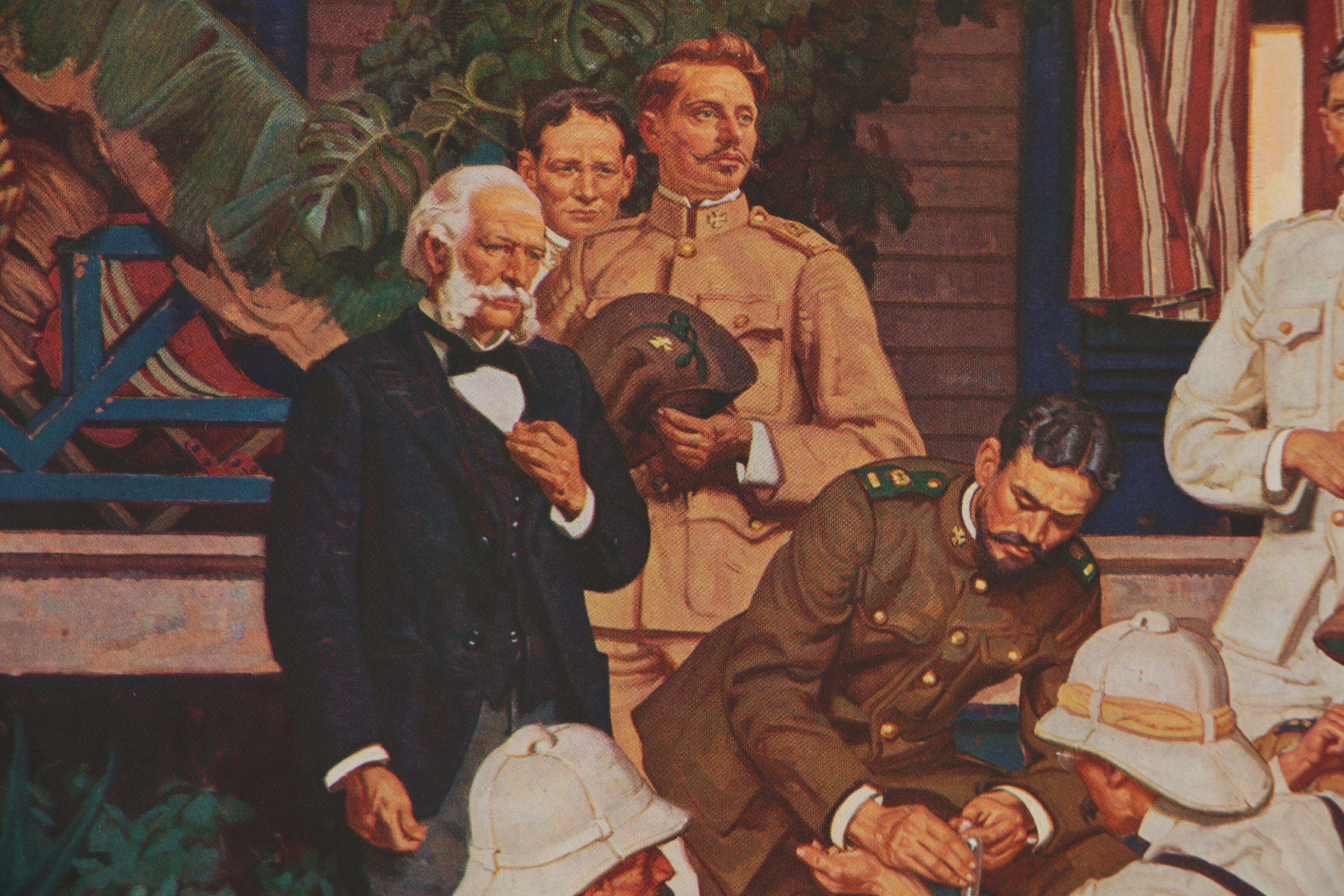 Offset Lithographs after Dean Cornwell "Pioneers of American Medicine" Series