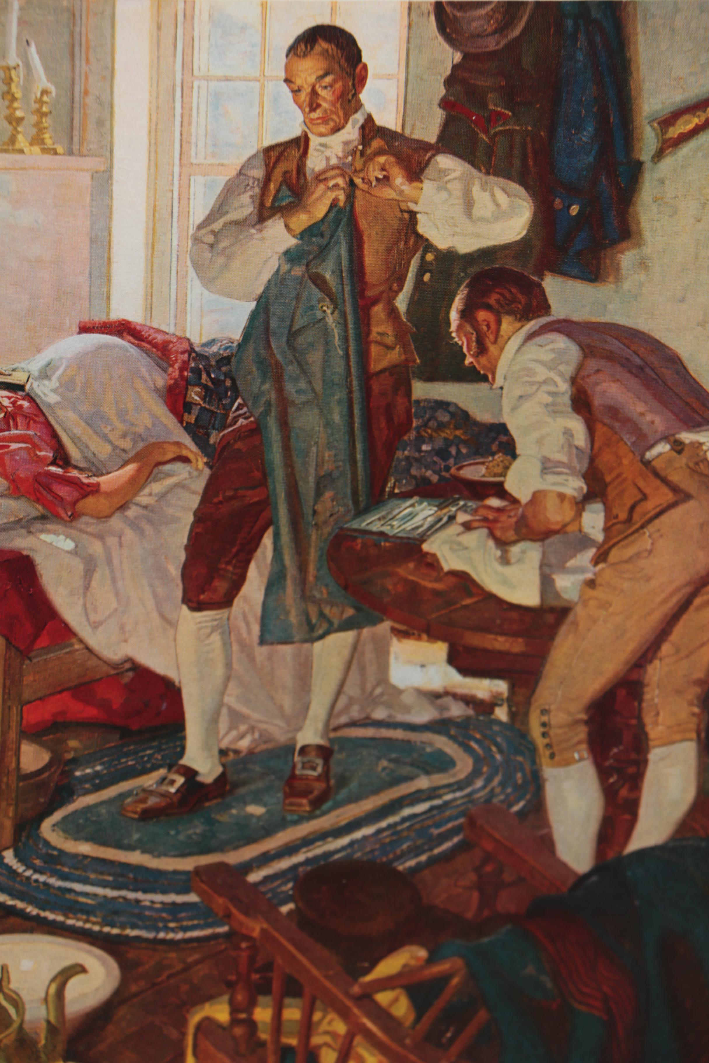 Offset Lithographs after Dean Cornwell "Pioneers of American Medicine" Series