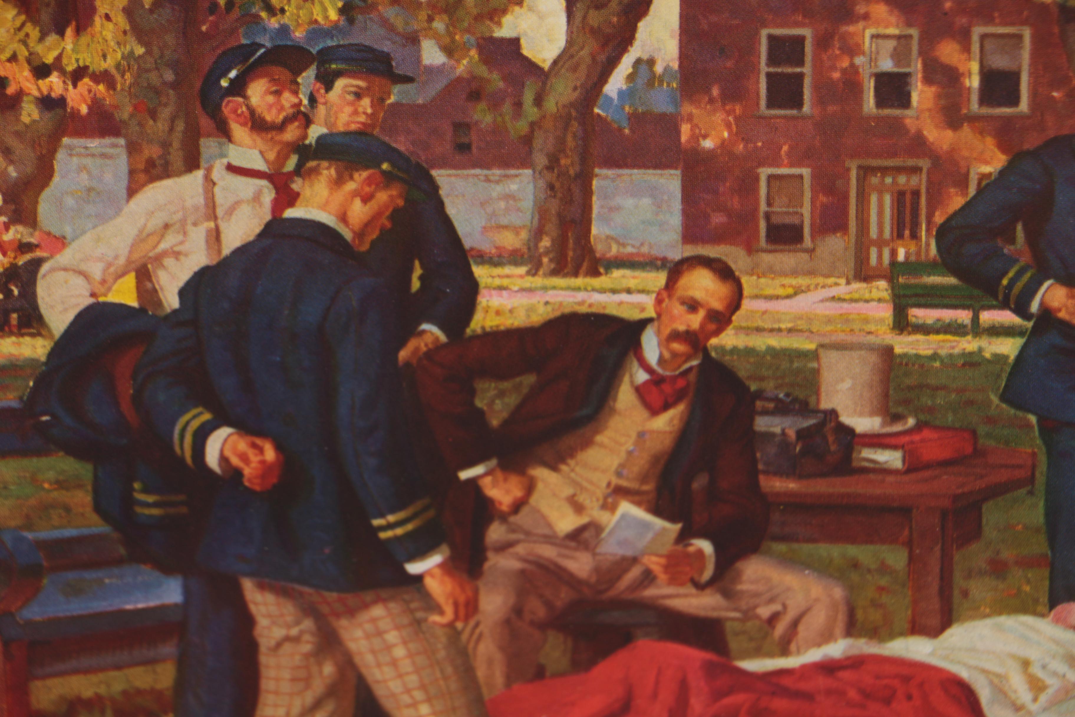 Offset Lithographs after Dean Cornwell "Pioneers of American Medicine" Series