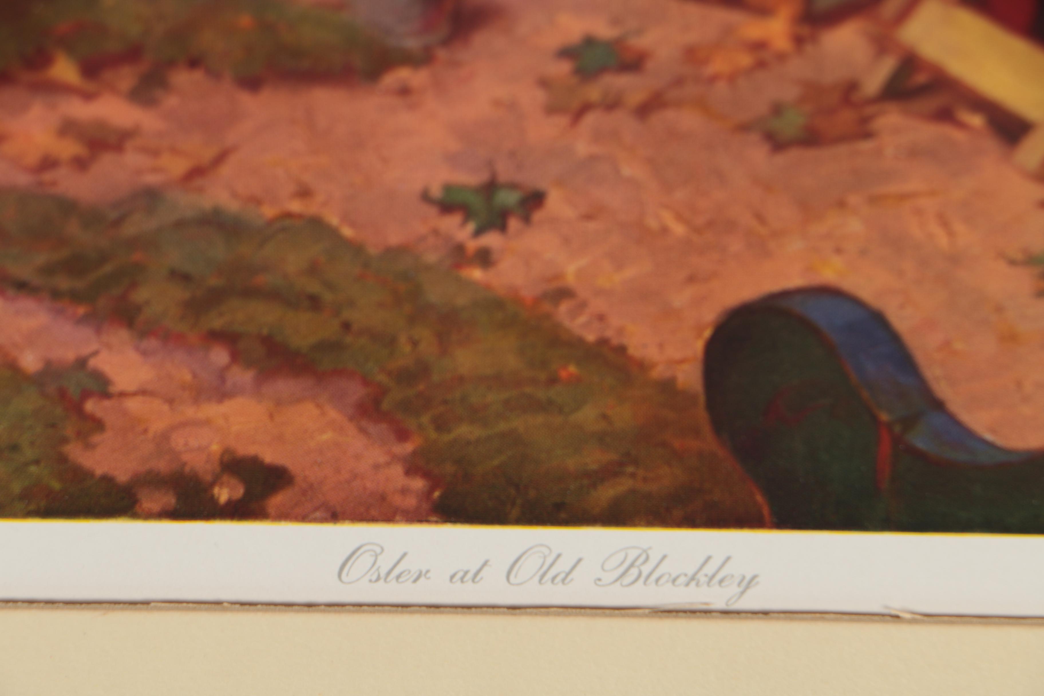 Offset Lithographs after Dean Cornwell "Pioneers of American Medicine" Series