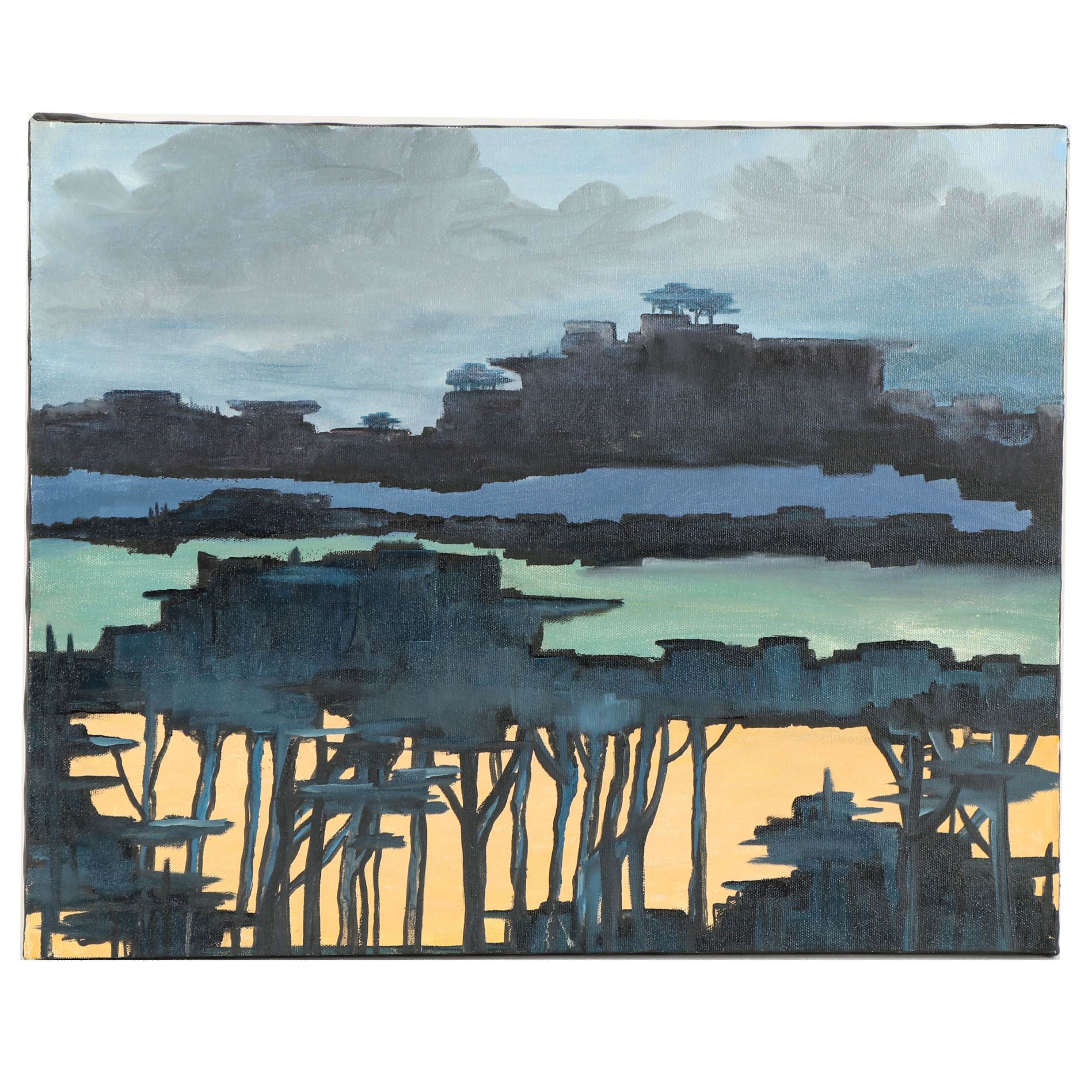 Kristina Taherzadeh Oil Painting "Shadow the Sun"