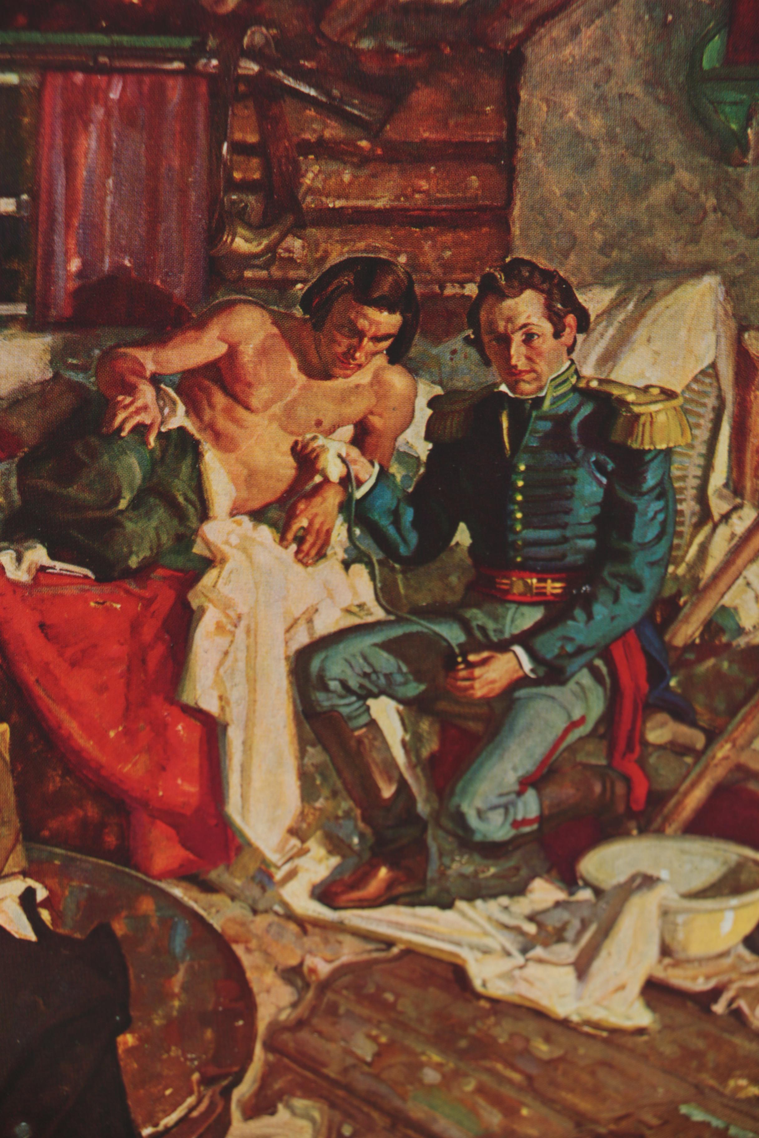 Offset Lithographs after Dean Cornwell "Pioneers of American Medicine" Series