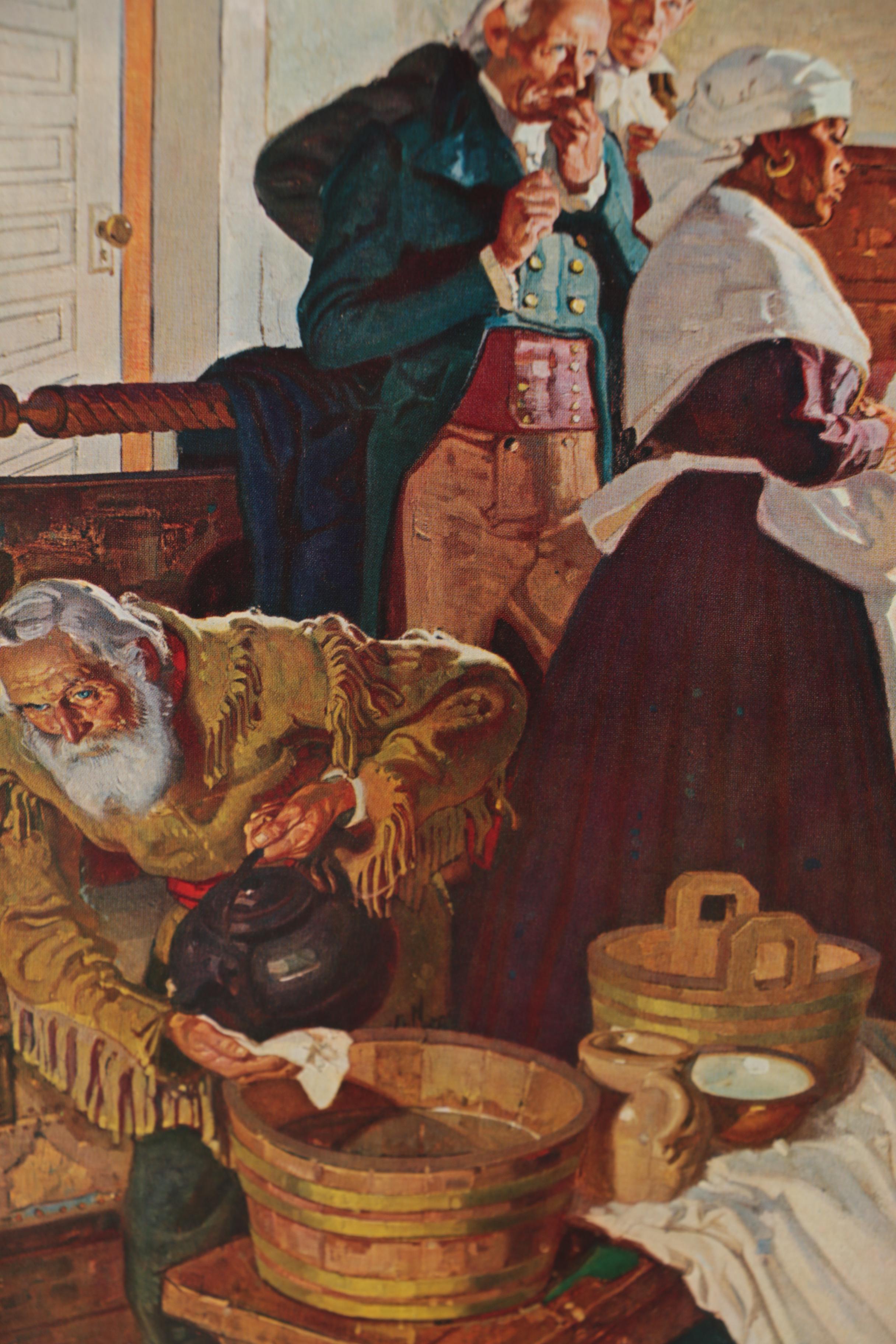 Offset Lithographs after Dean Cornwell "Pioneers of American Medicine" Series