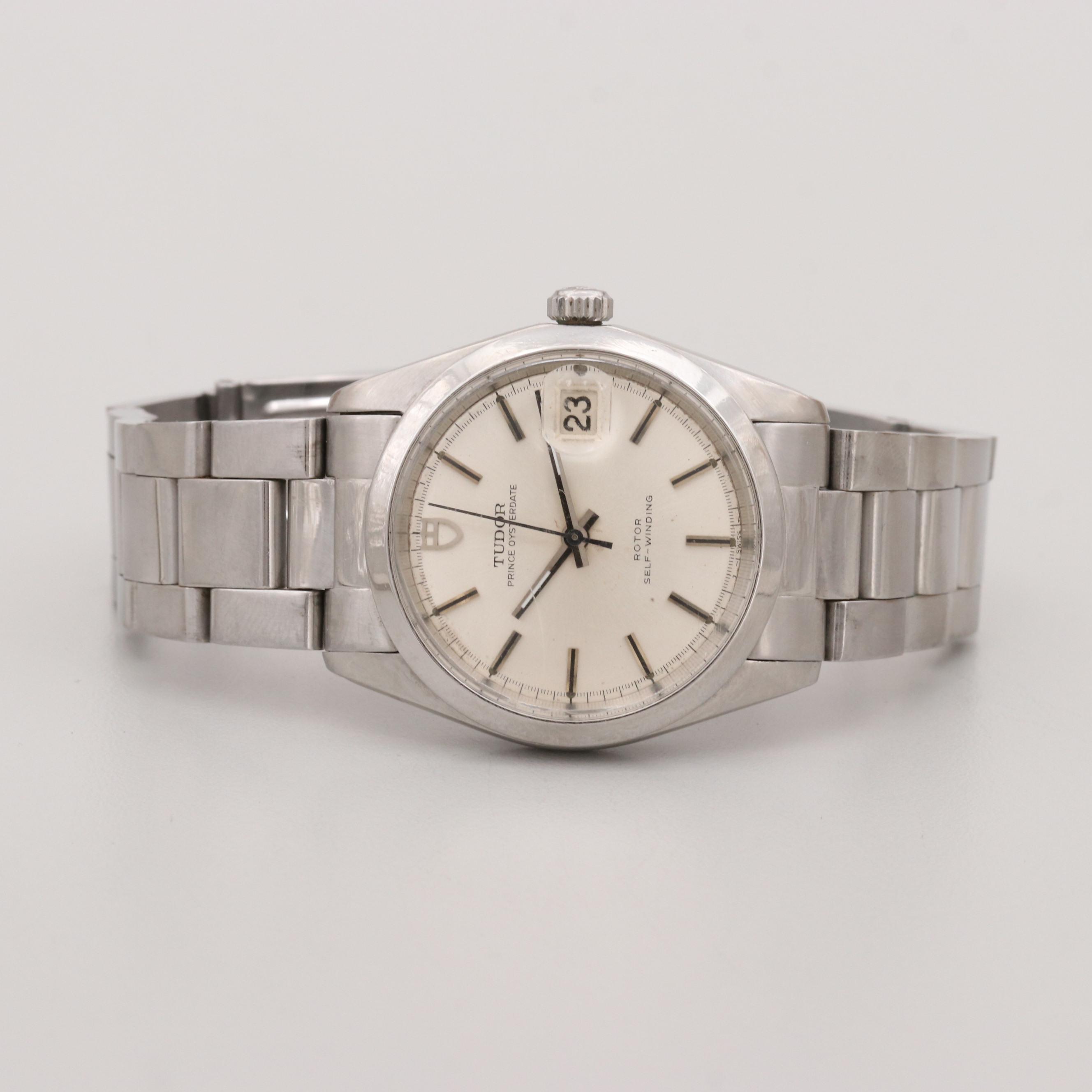 Tudor Prince Oyster Date Stainless Steel Watch, 1977